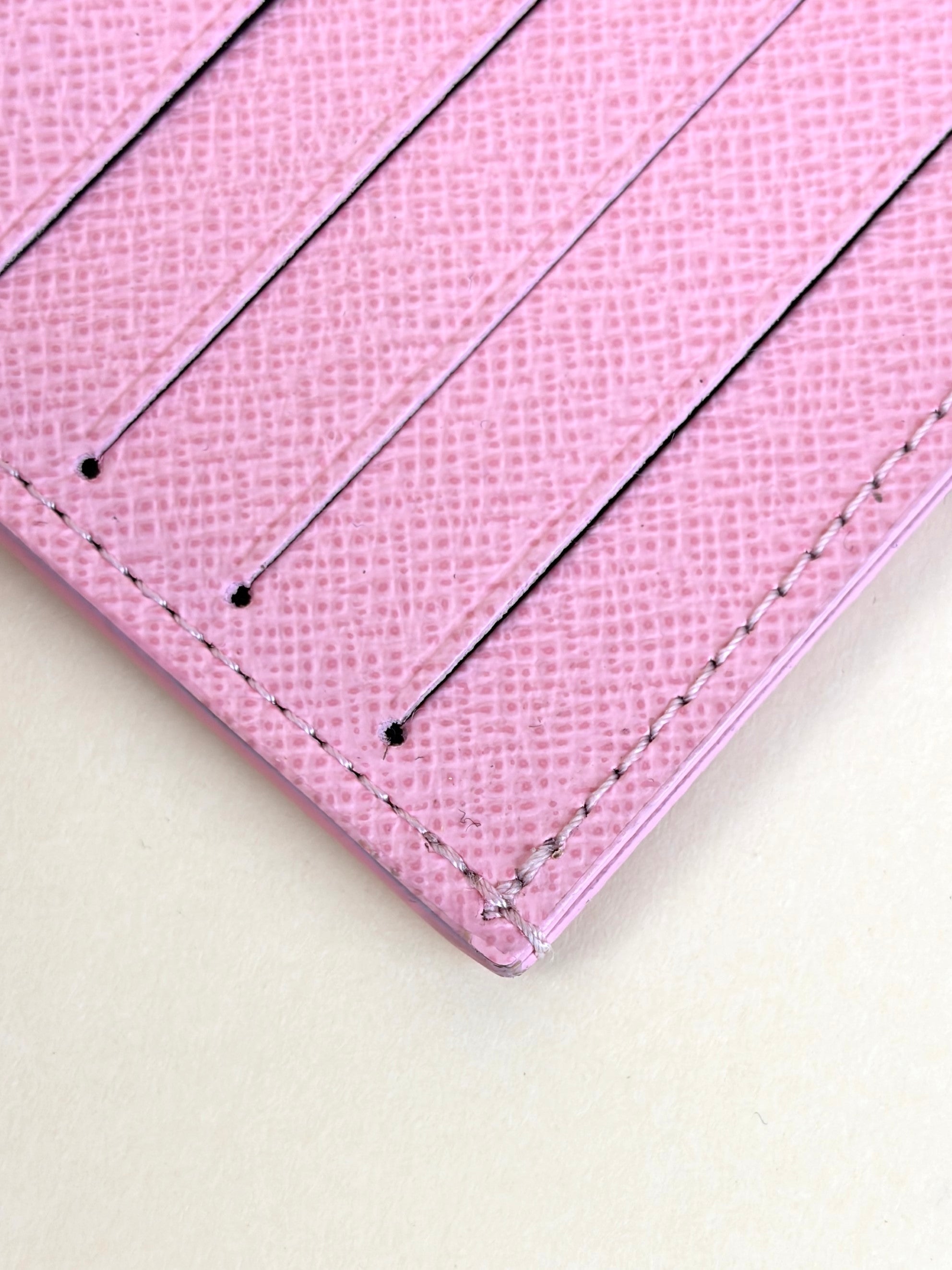 Louis Vuitton Rose Ballerine Felicie Card Holder Insert