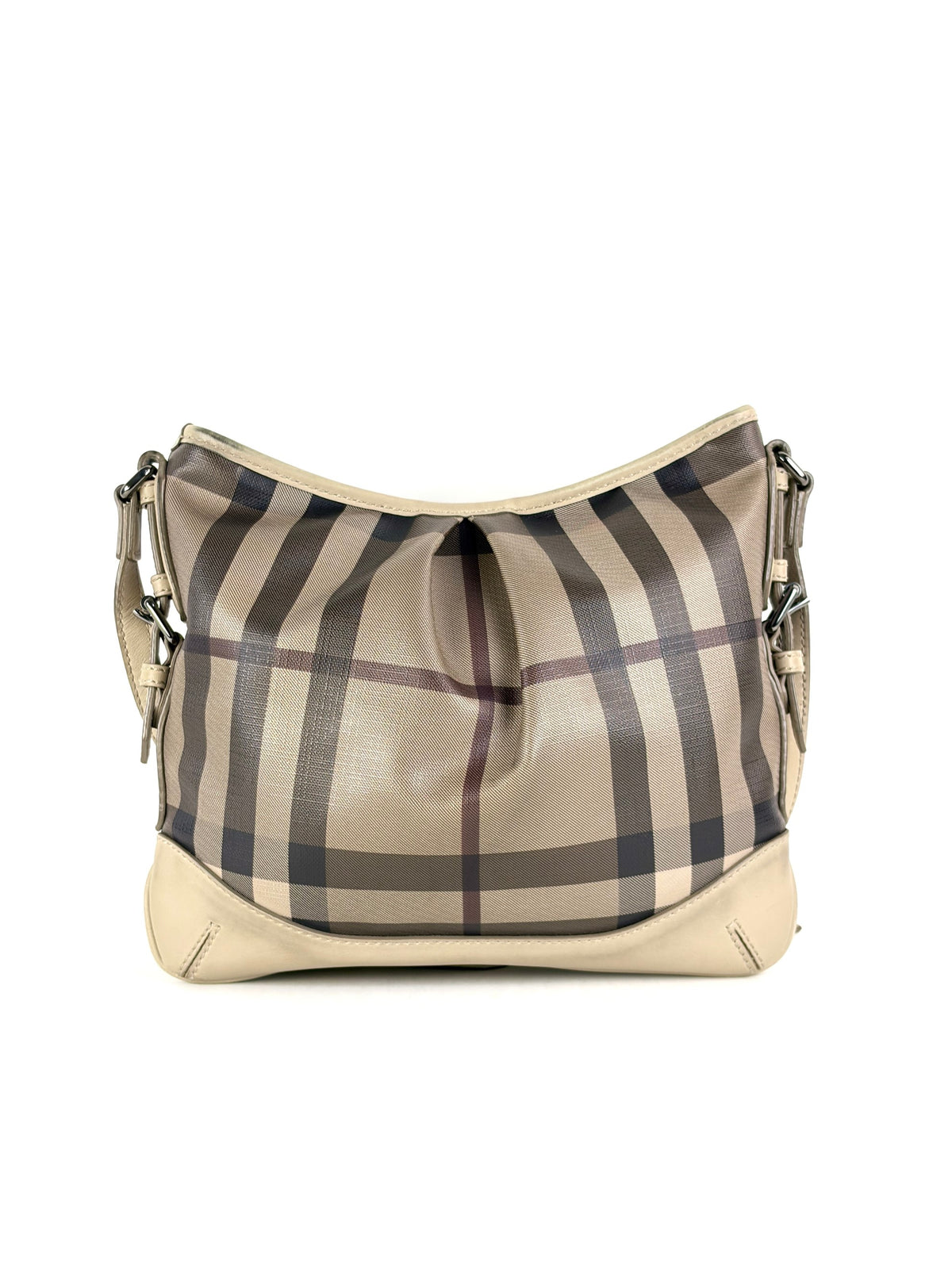 Burberry smoked trench coated canvas Hartham crossbody bag