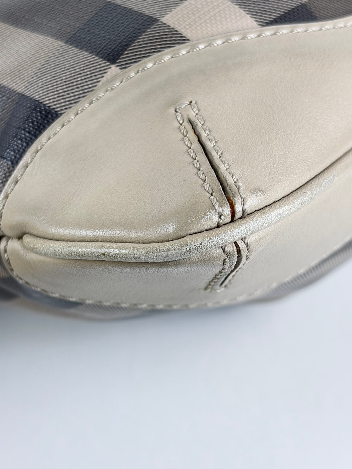 Burberry smoked trench coated canvas Hartham crossbody bag