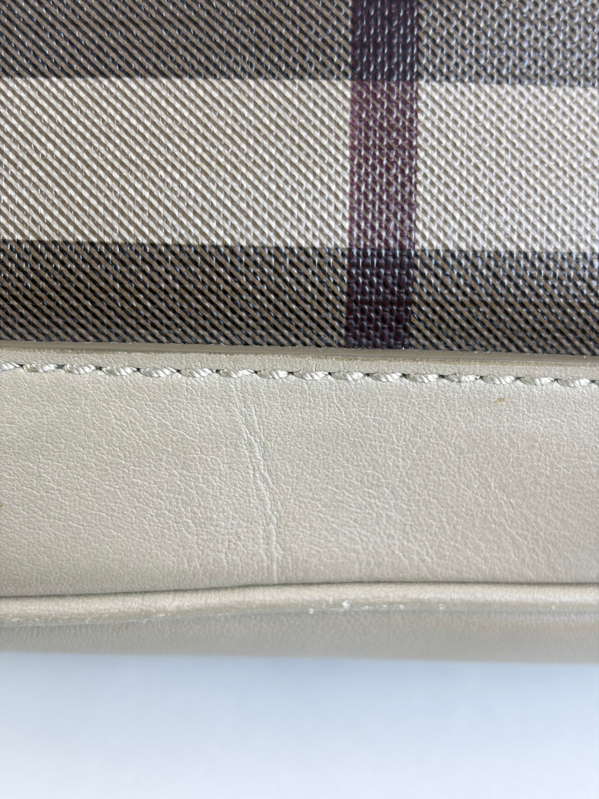 Burberry smoked trench coated canvas Hartham crossbody bag