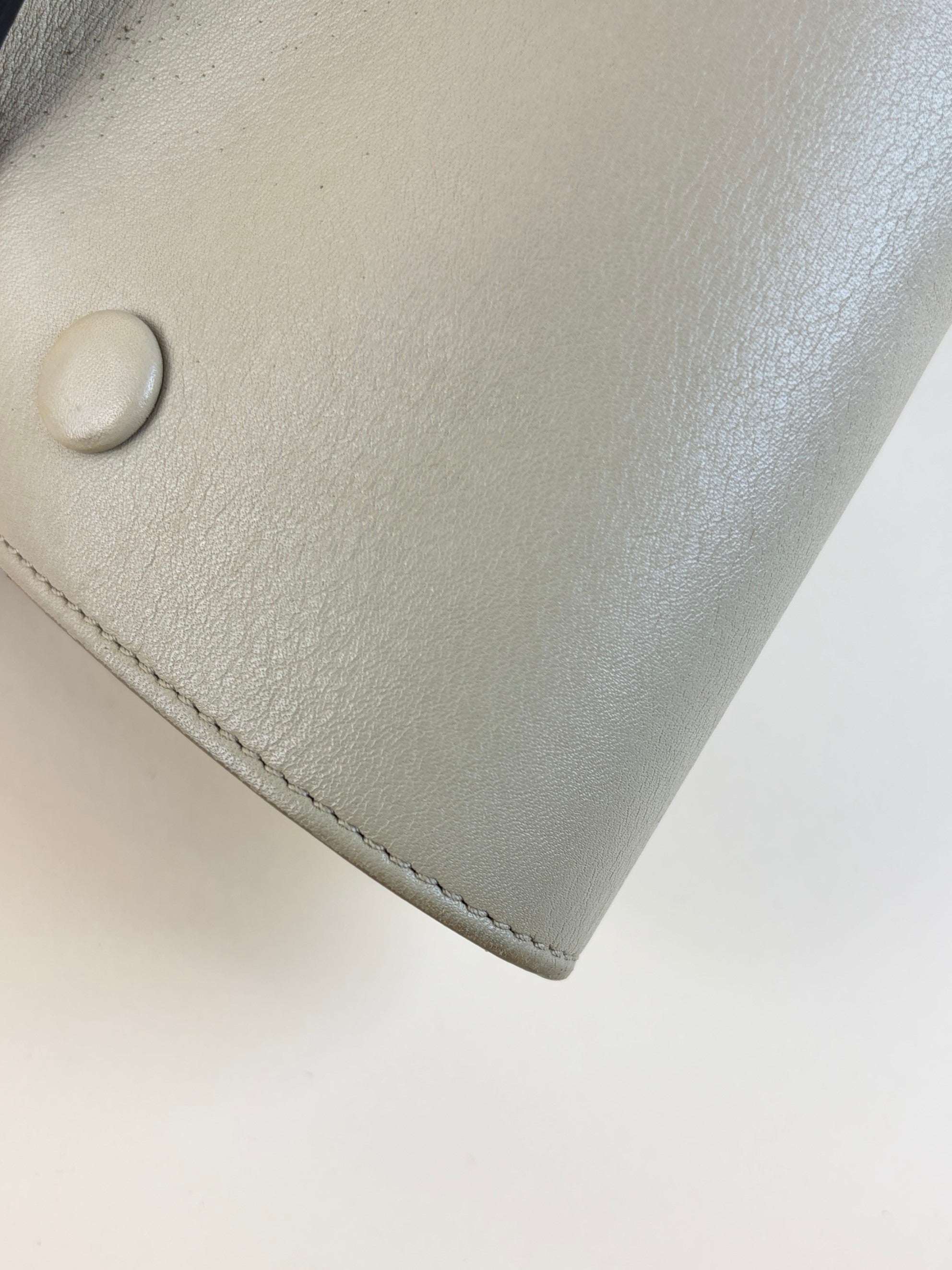 Celine Tricolor Trapeze top handle smooth calfskin