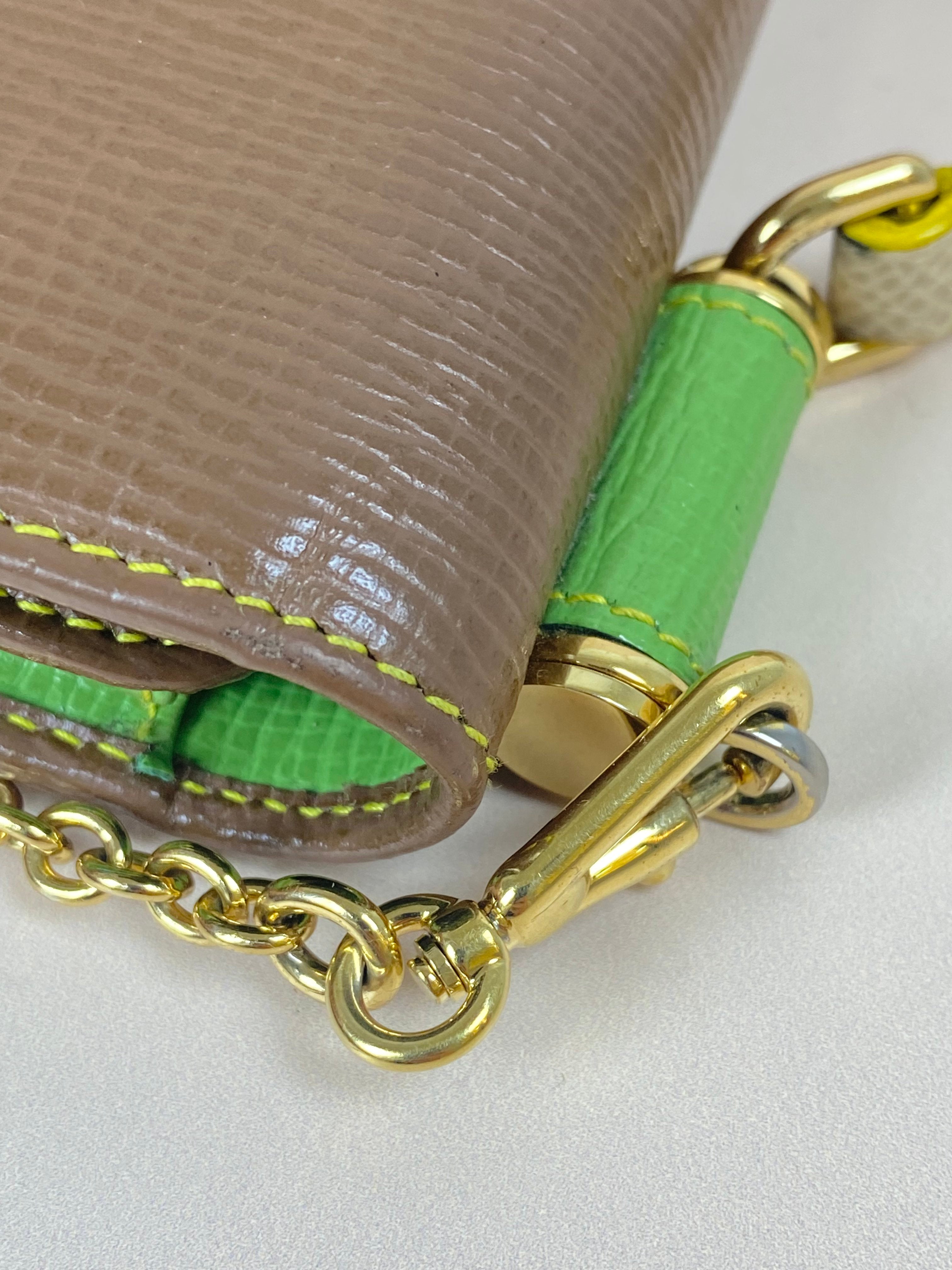 Dolce & Gabbana Tricolor Sicily Von Bag