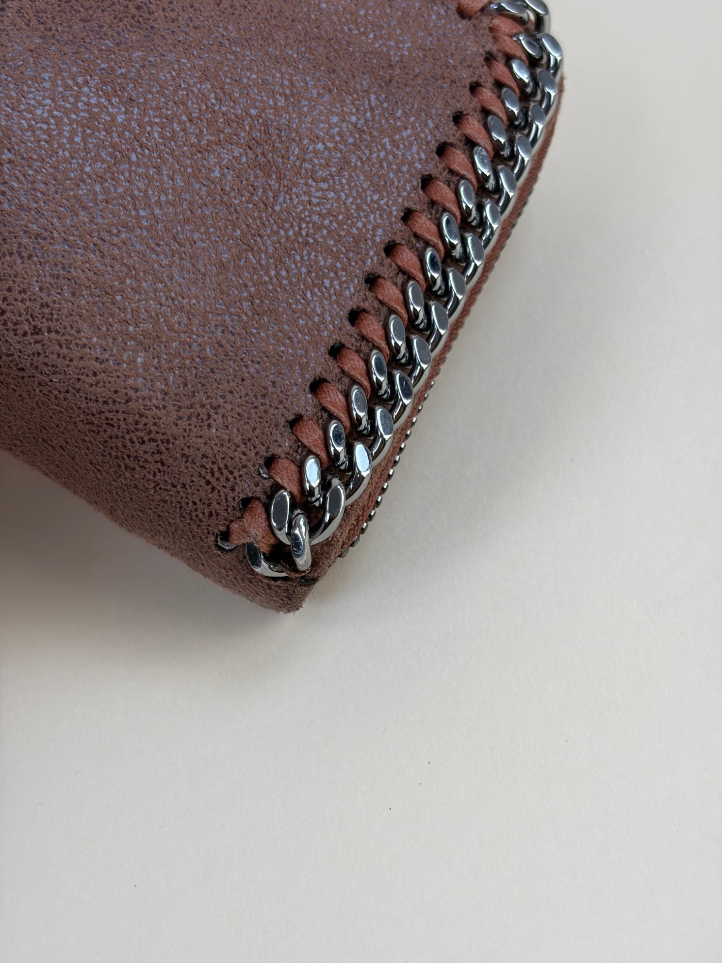 Stella Mccartney Brown Zip - Continental Falabella Long Wallet