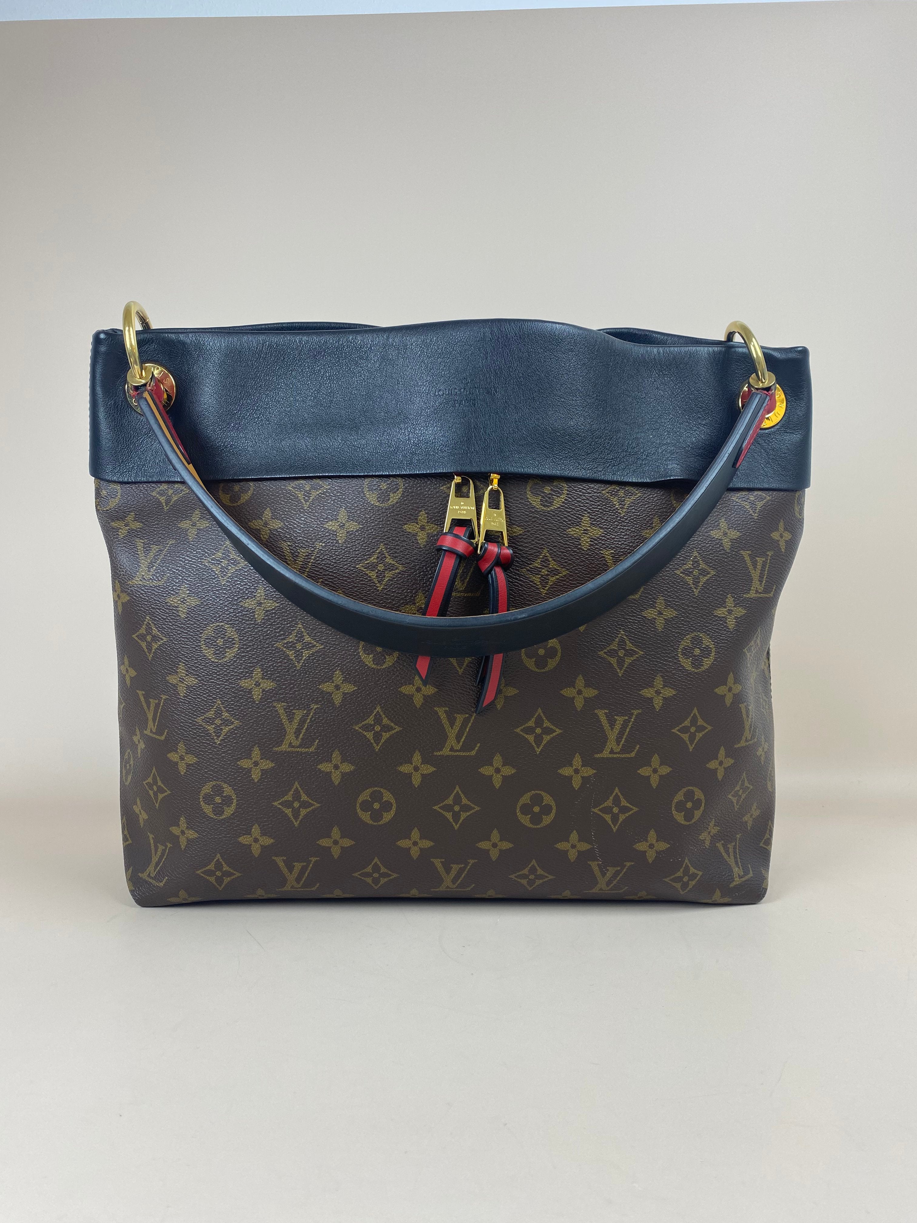 Louis Vuitton Monogram Black Tuileries Hobo Bag-handbag-Louis Vuitton-The Closet Egypt