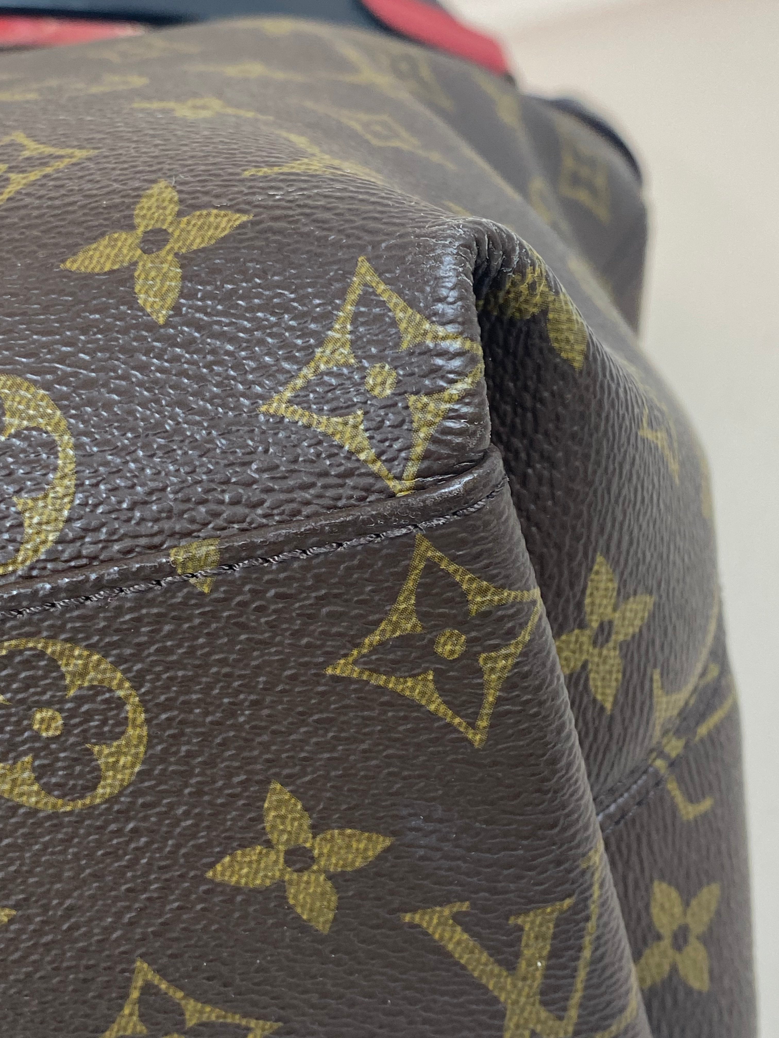 Louis Vuitton Monogram Black Tuileries Hobo Bag