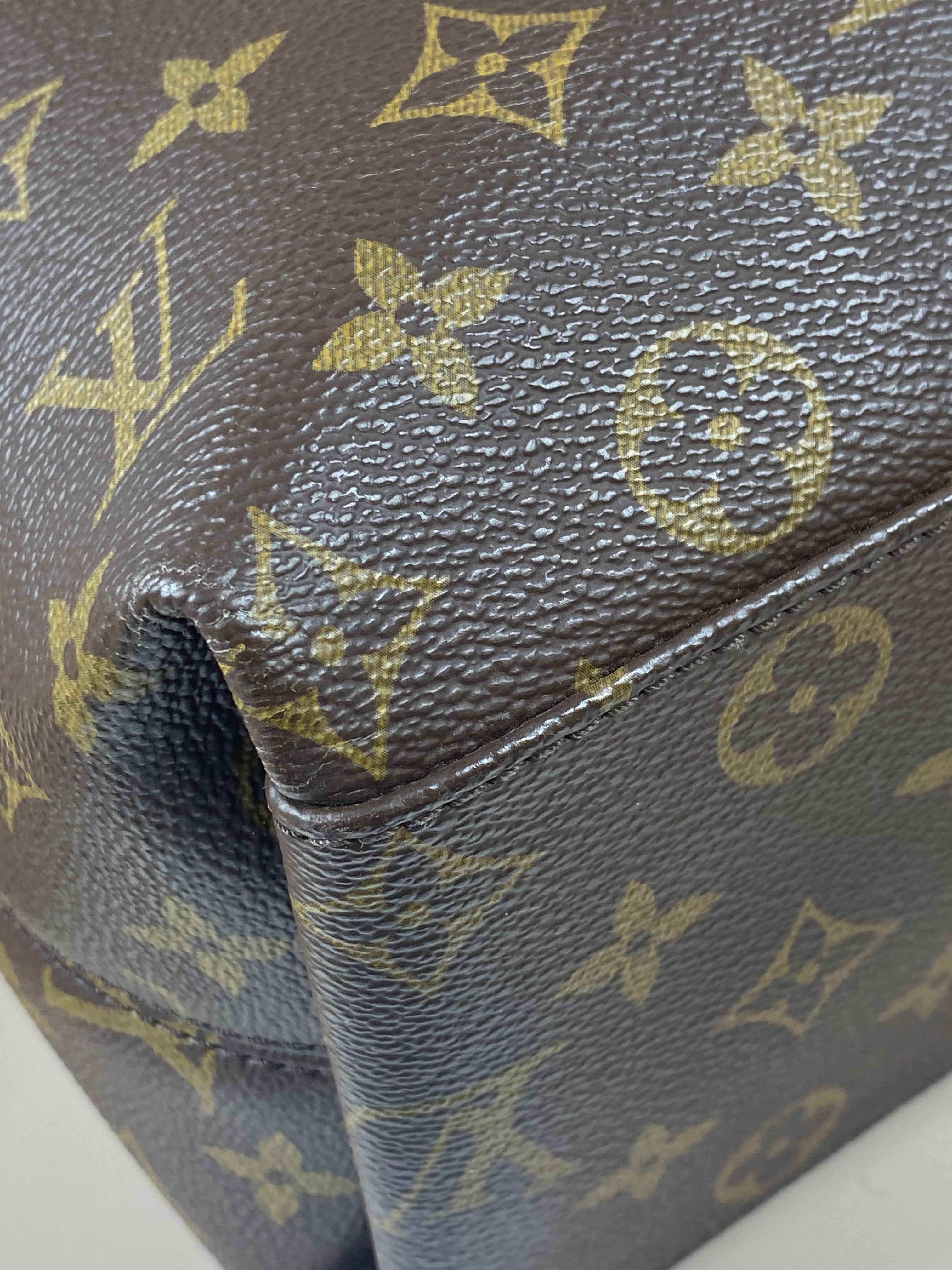 Louis Vuitton Monogram Black Tuileries Hobo Bag