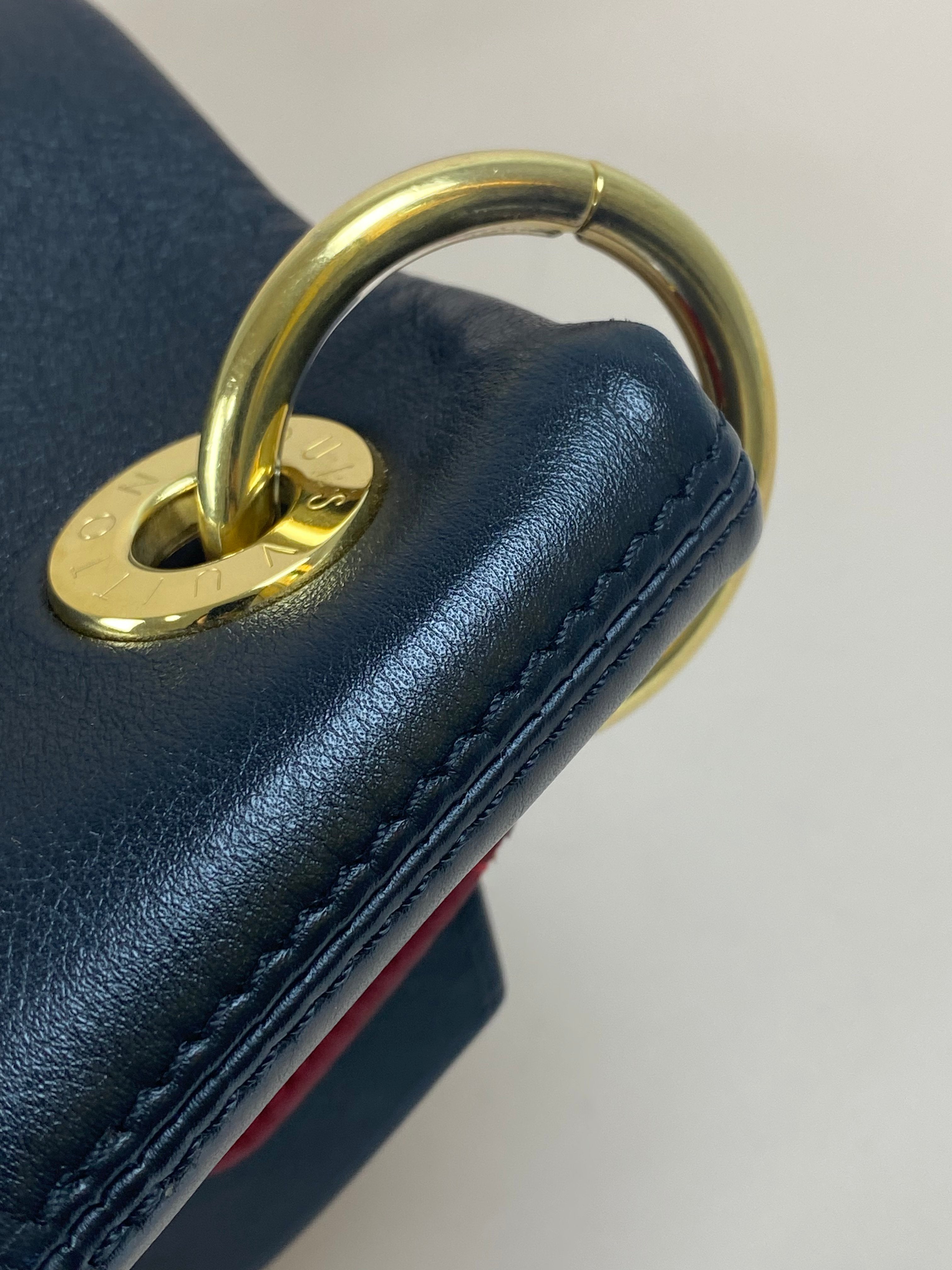 Louis Vuitton Monogram Black Tuileries Hobo Bag