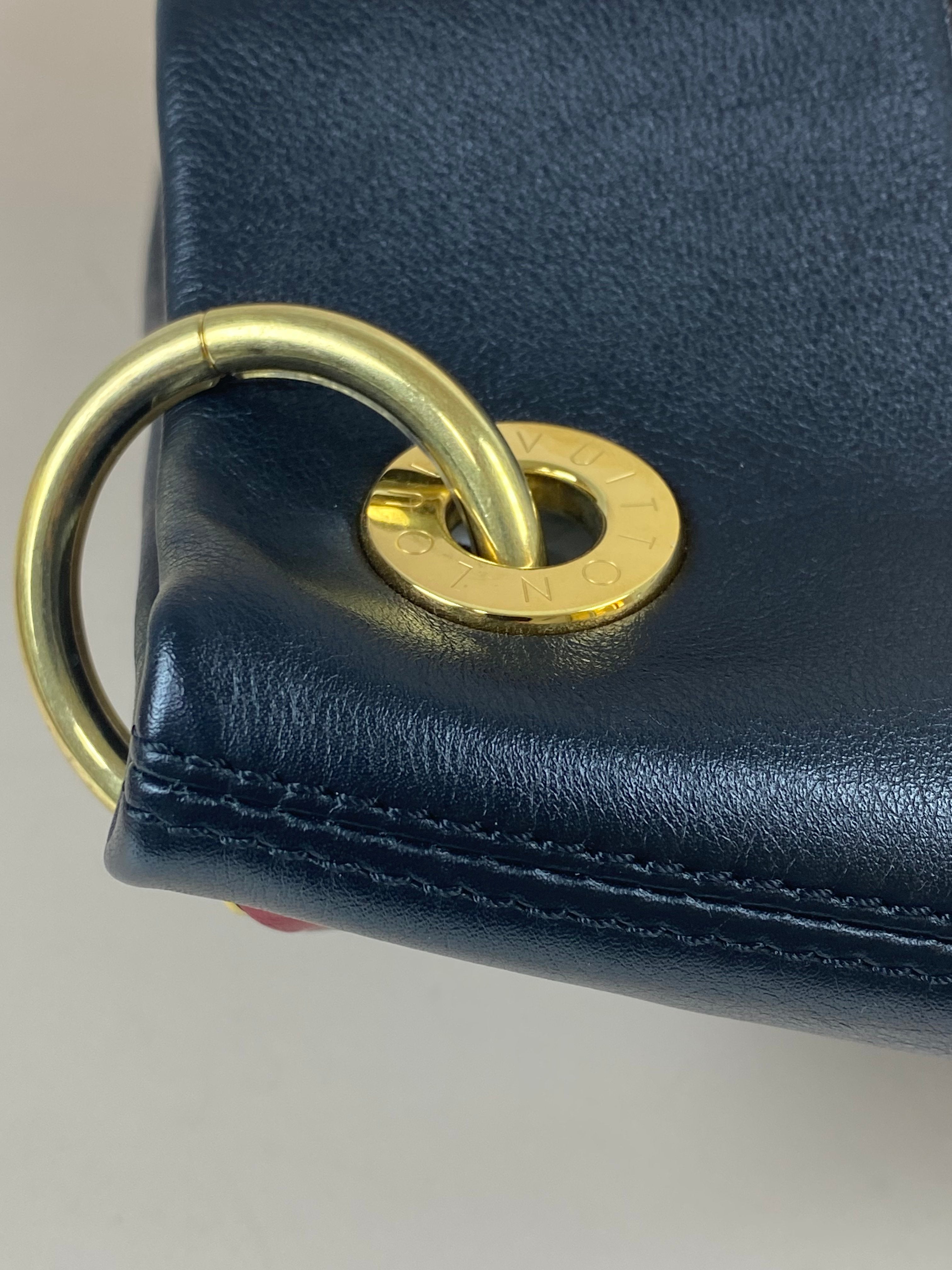Louis Vuitton Monogram Black Tuileries Hobo Bag