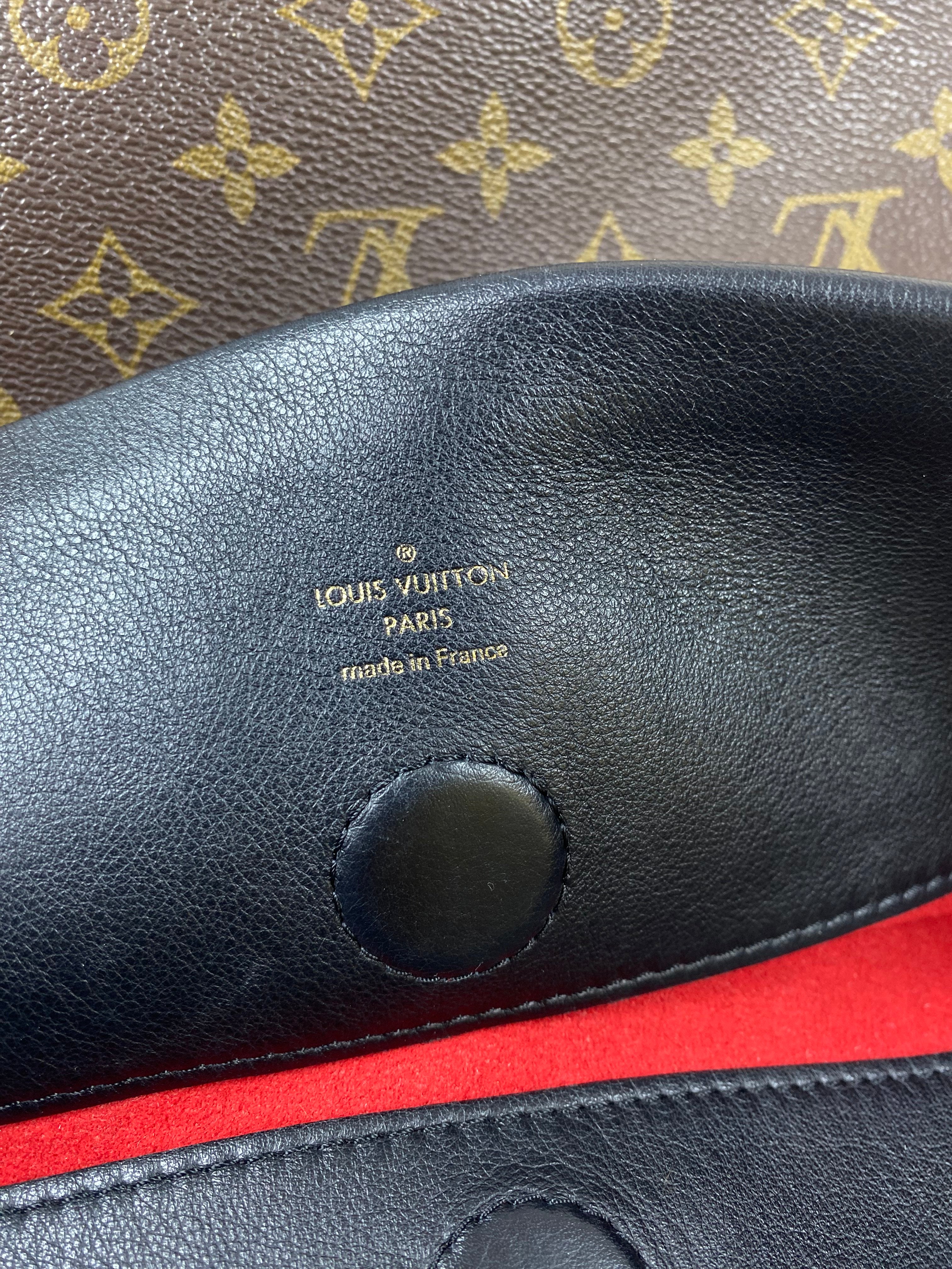 Louis Vuitton Monogram Black Tuileries Hobo Bag-handbag-Louis Vuitton-The Closet Egypt