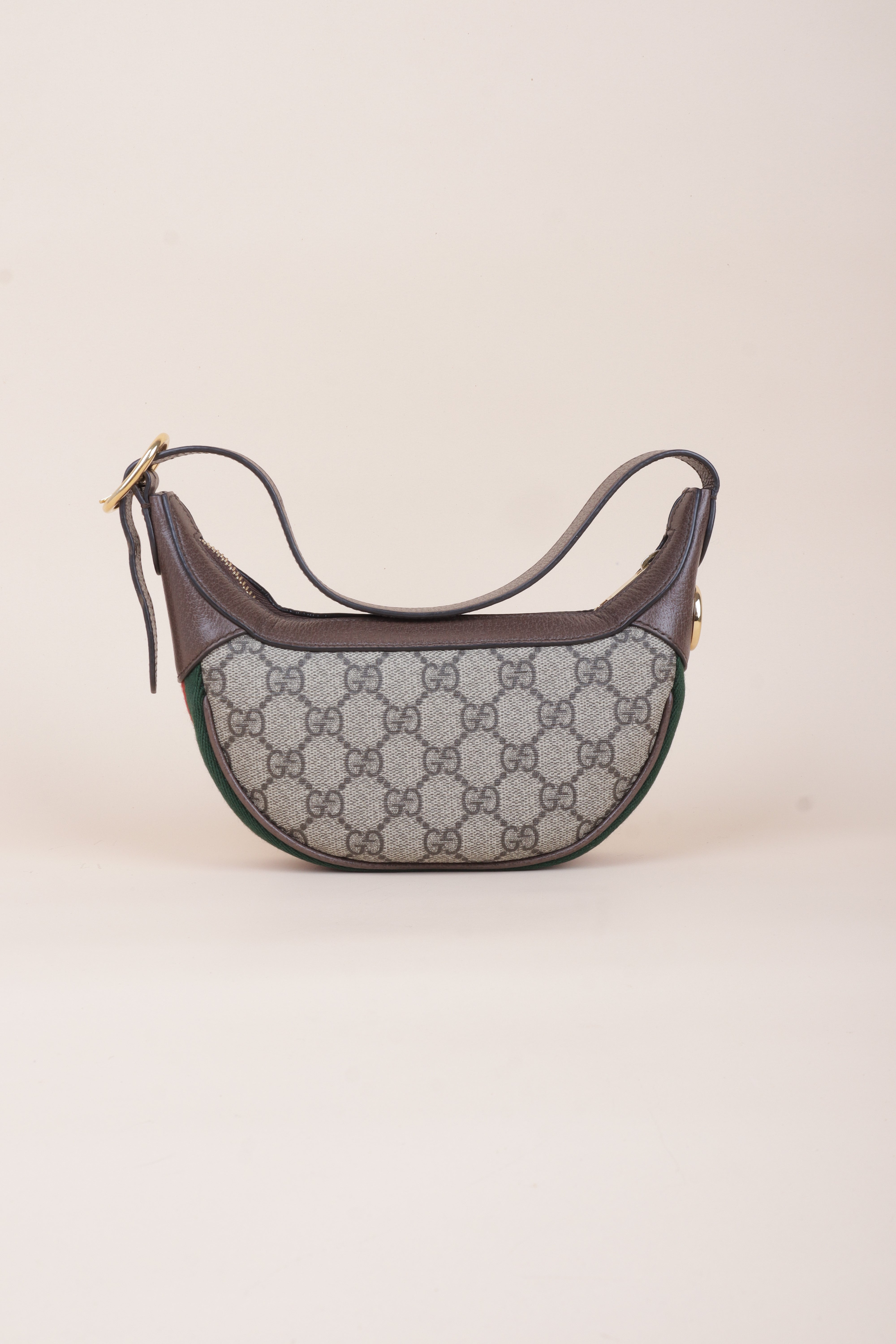 Gucci Brown GG Ophidia Mini Tote Bag