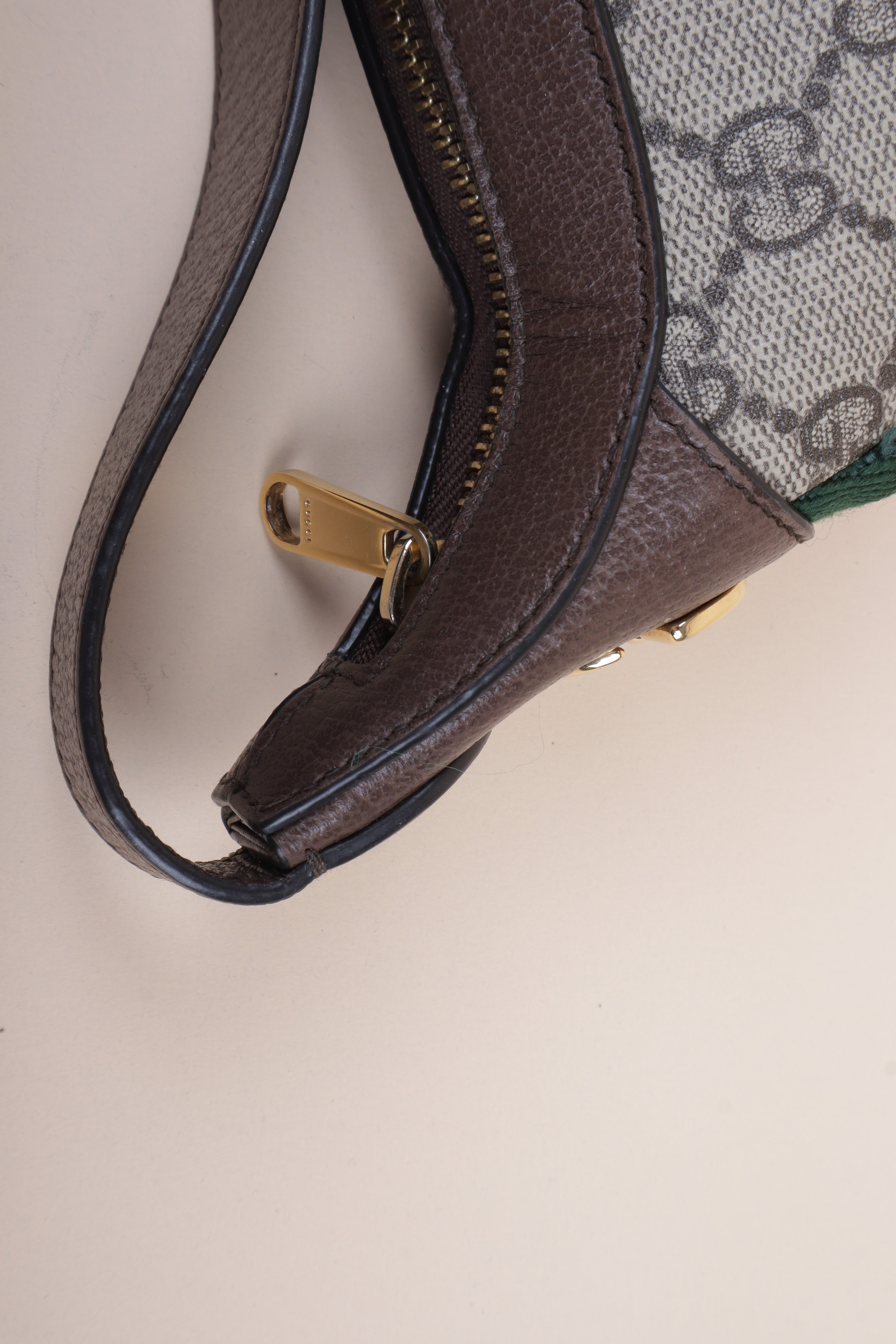 Gucci Brown GG Ophidia Mini Tote Bag