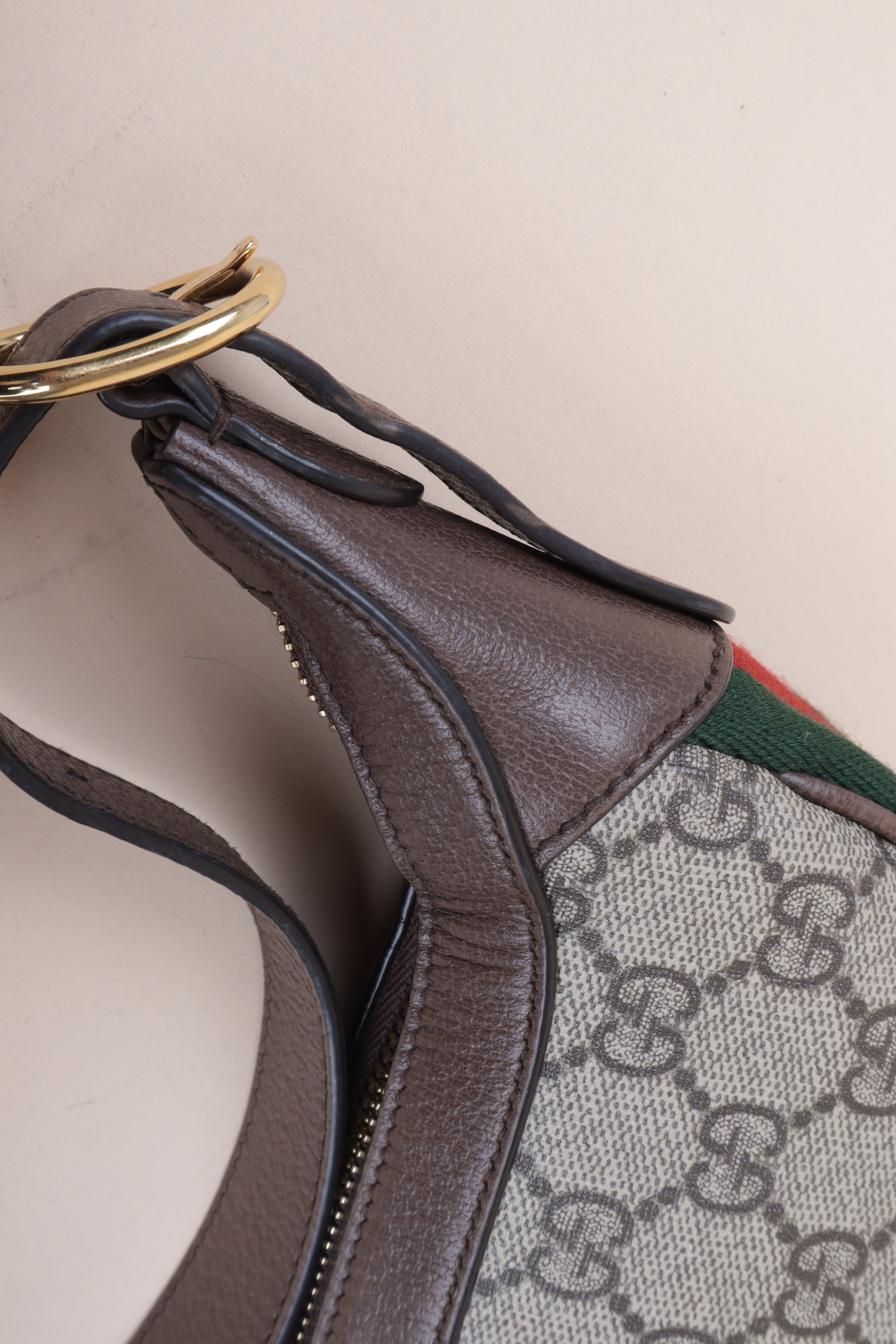 Gucci Brown GG Ophidia Mini Tote Bag