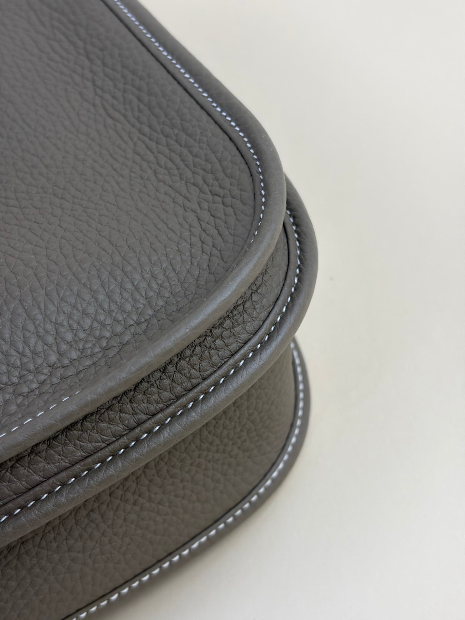 Hermes Etoupe Evelyne 29 Shoulder Bag