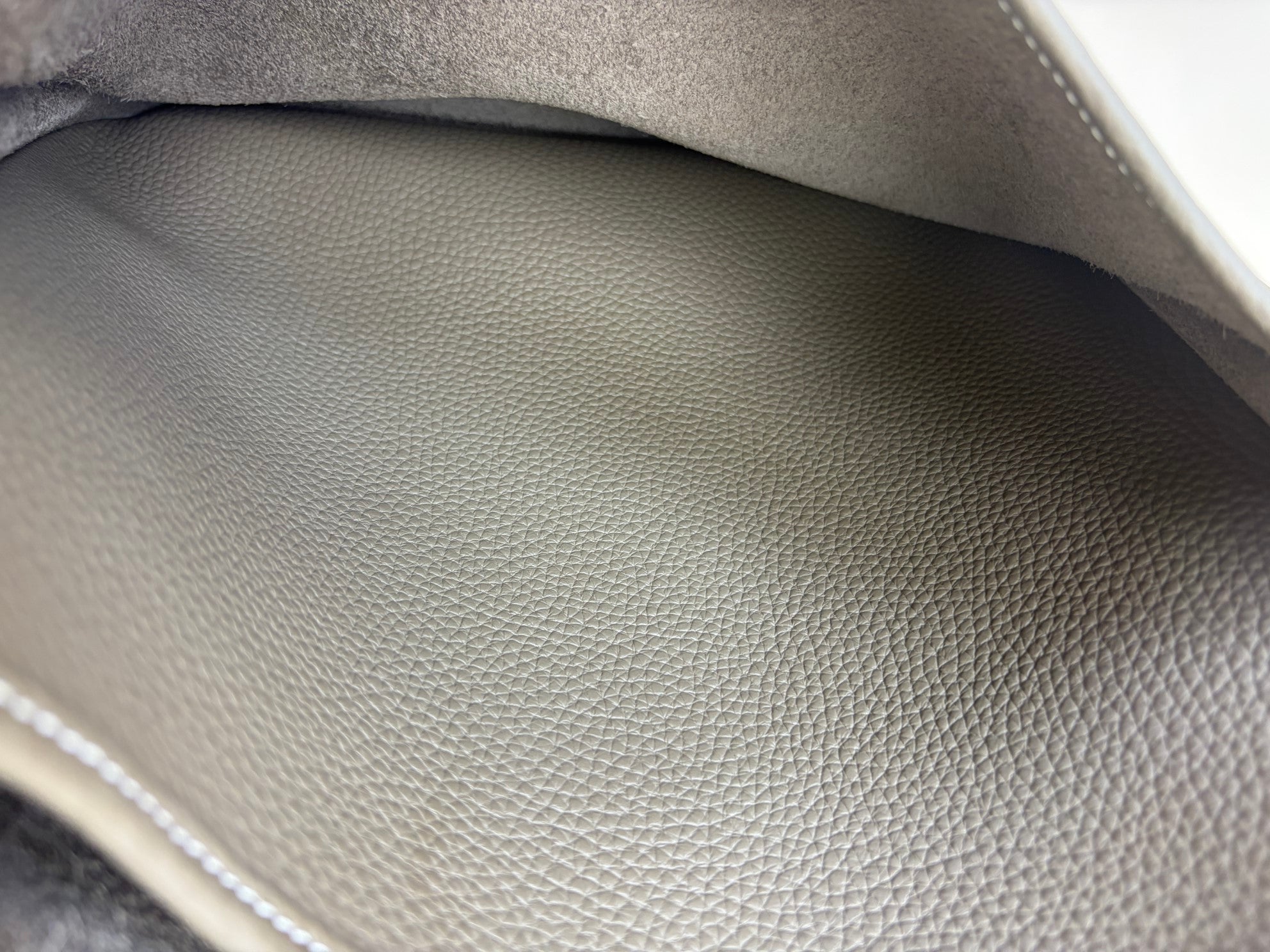 Hermes Etoupe Evelyne 29 Shoulder Bag