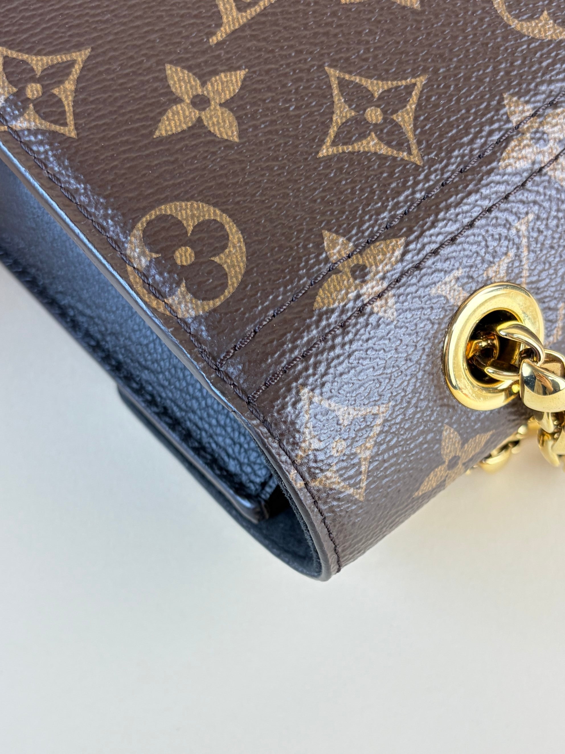 louis Vuitton monogram canvas black victories