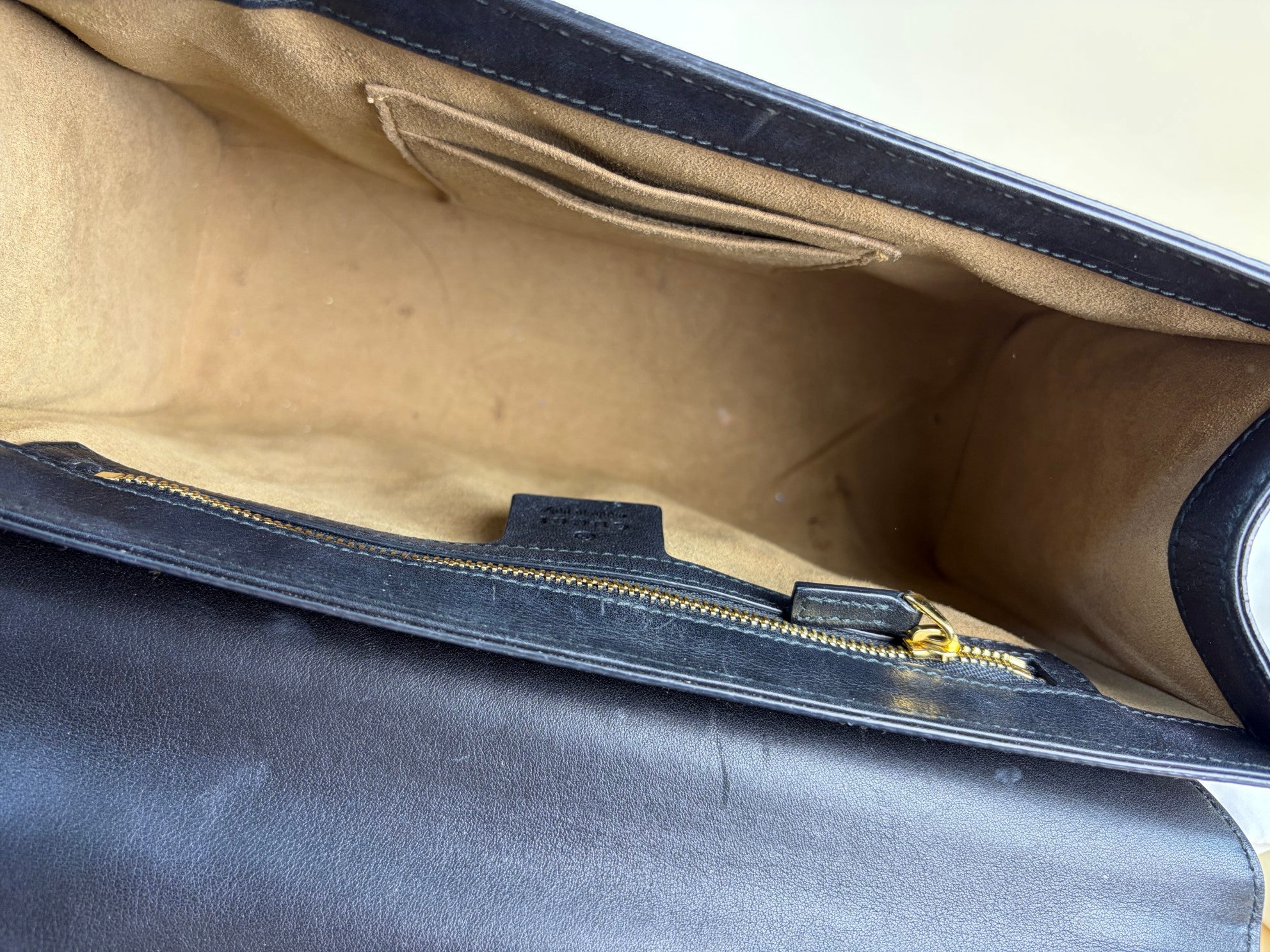 Gucci Tricolor GG Padlock Medium Shoulder Bag