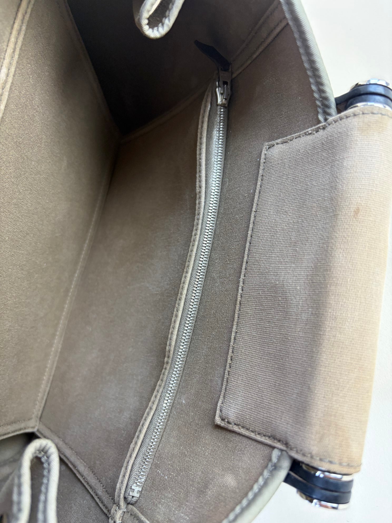 HERMES beige cabag pm elan