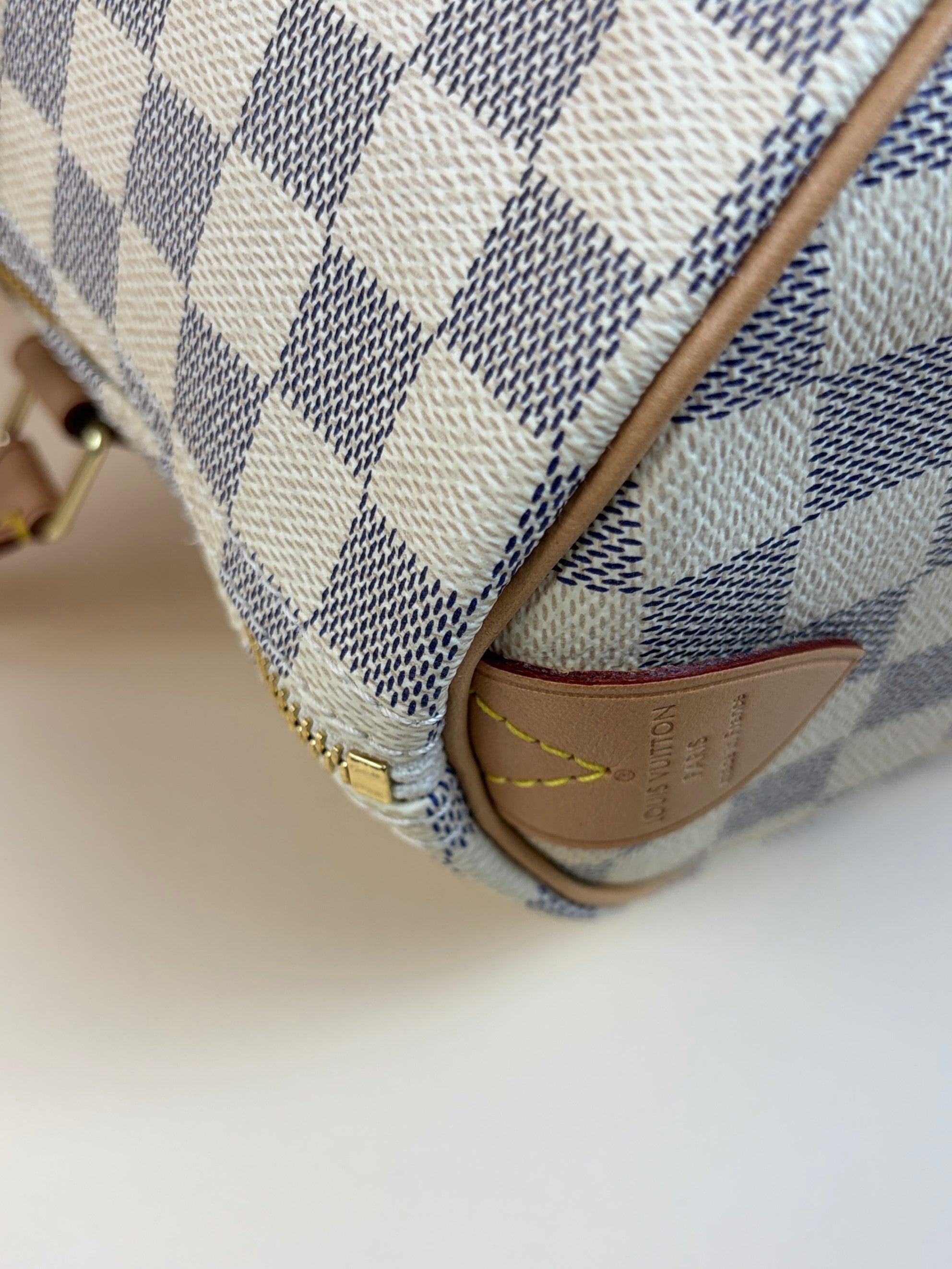 Louis Vuitton Damier Azur Speedy 35 Bag
