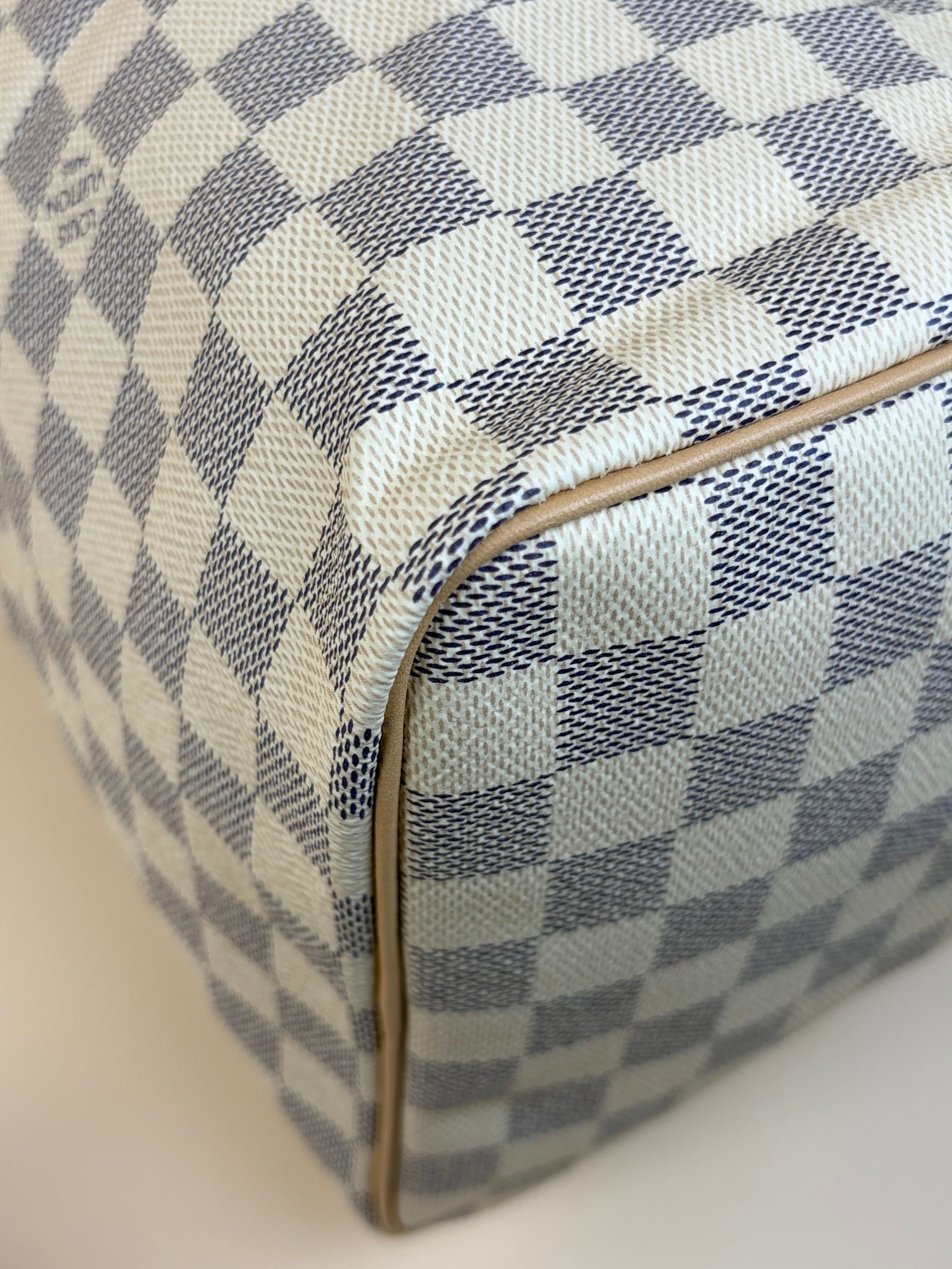 Louis Vuitton Damier Azur Speedy 35 Bag