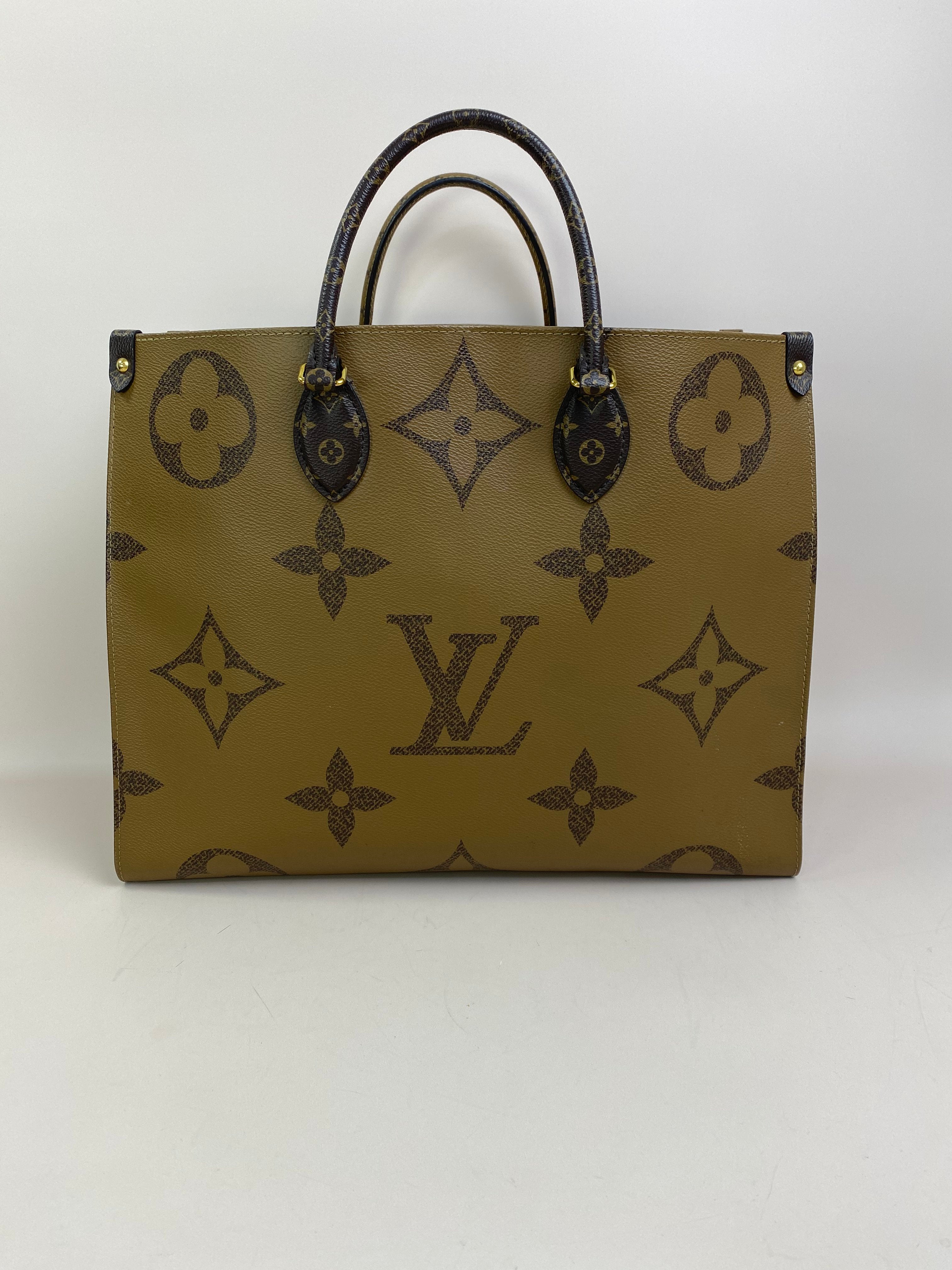 Louis Vuitton Monogram Reverse Onthego GM Bag