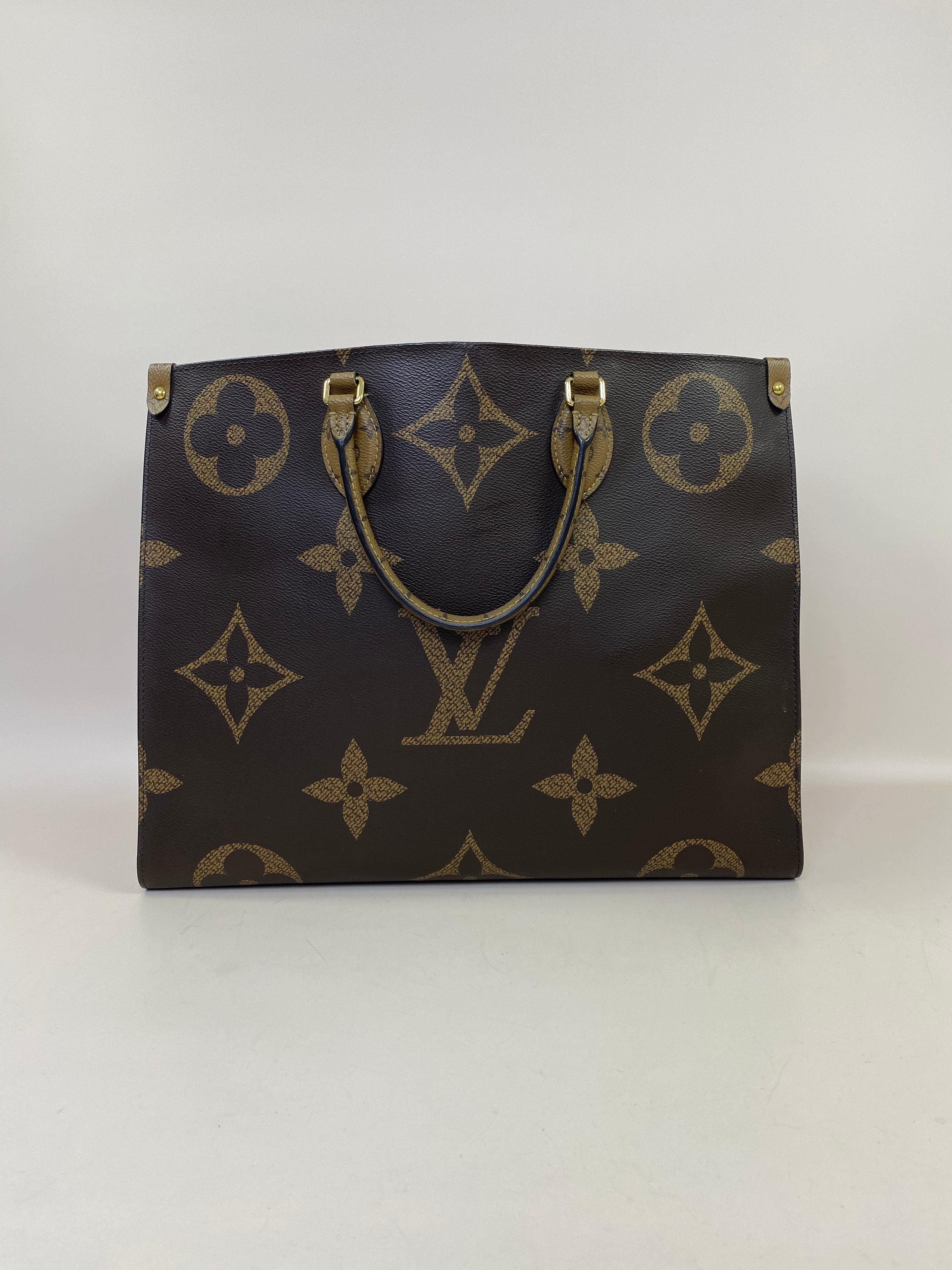 Louis Vuitton Monogram Reverse Onthego GM Bag