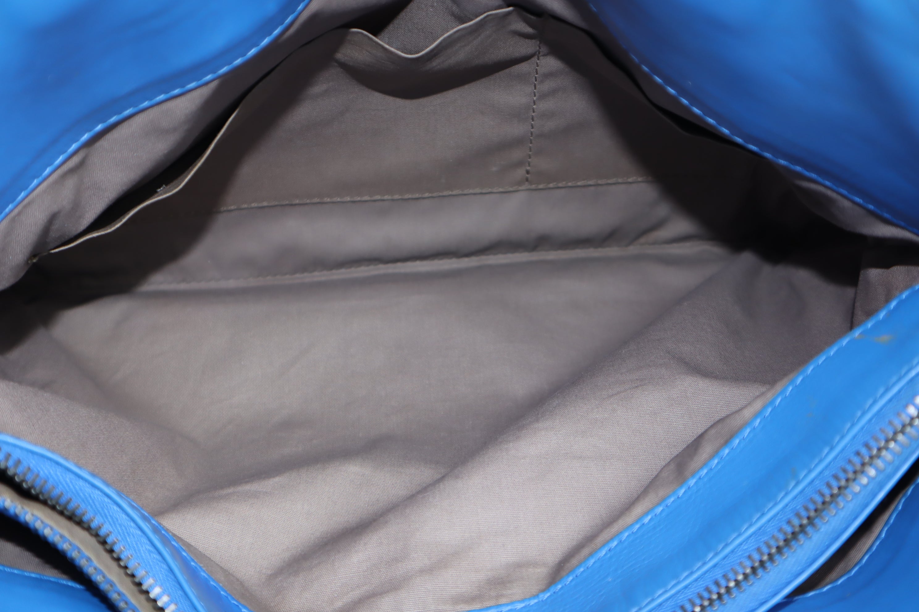 Bottega Veneta Blue Briefcase Intrecciato Tote Bag