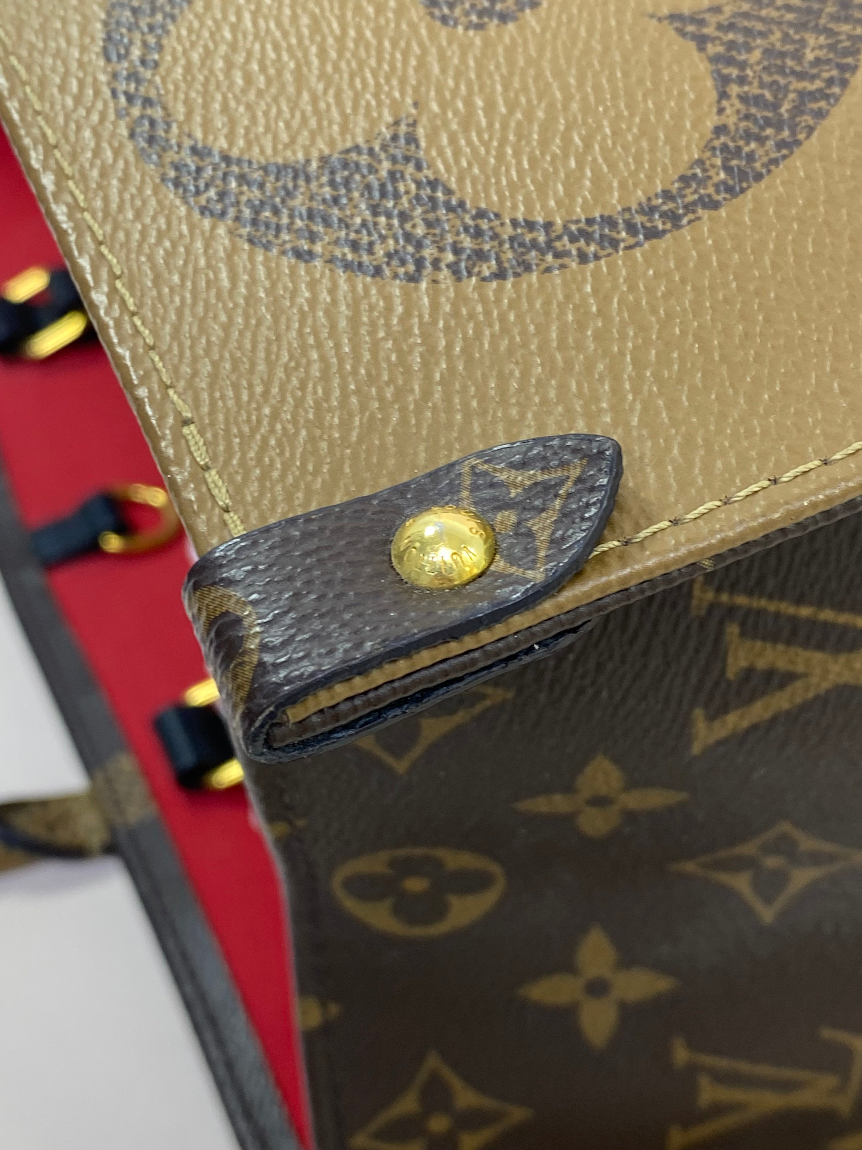 Louis Vuitton Monogram Reverse Onthego GM Bag