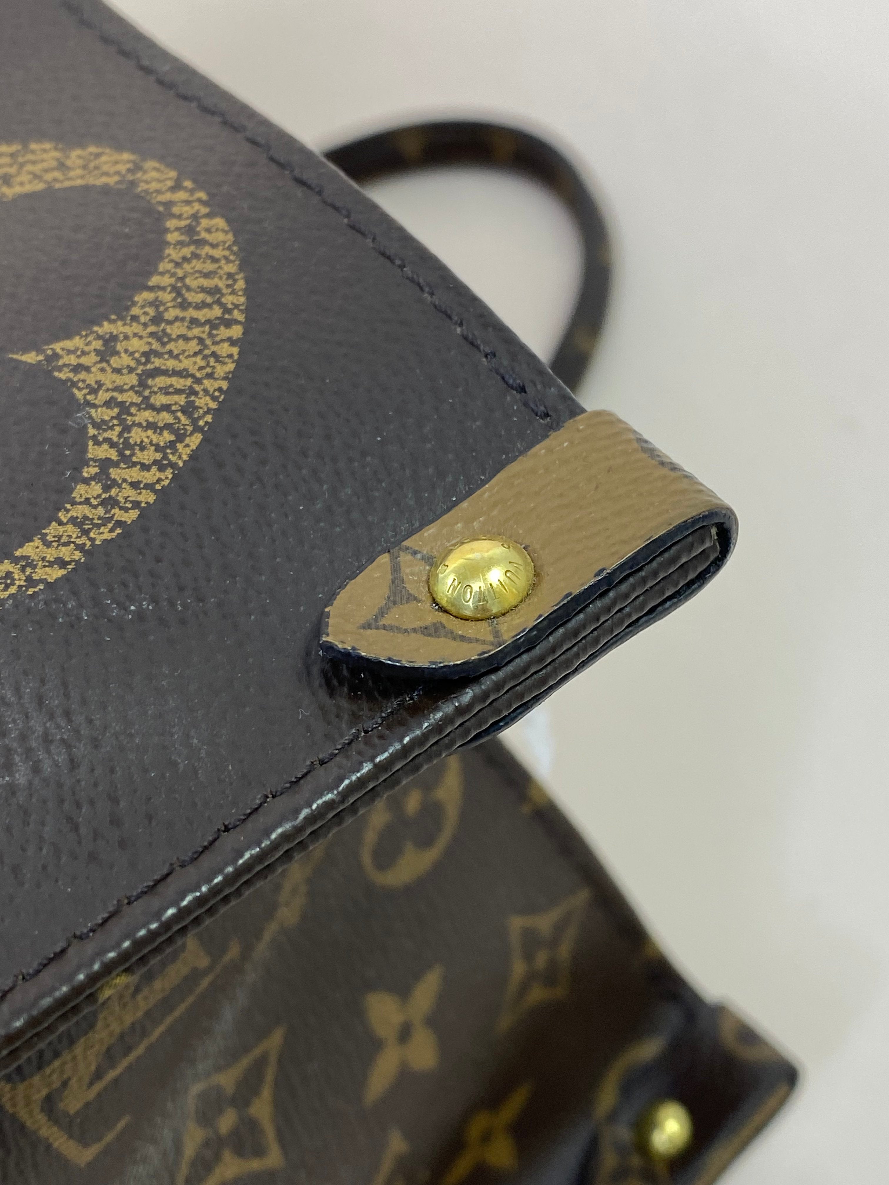 Louis Vuitton Monogram Reverse Onthego GM Bag