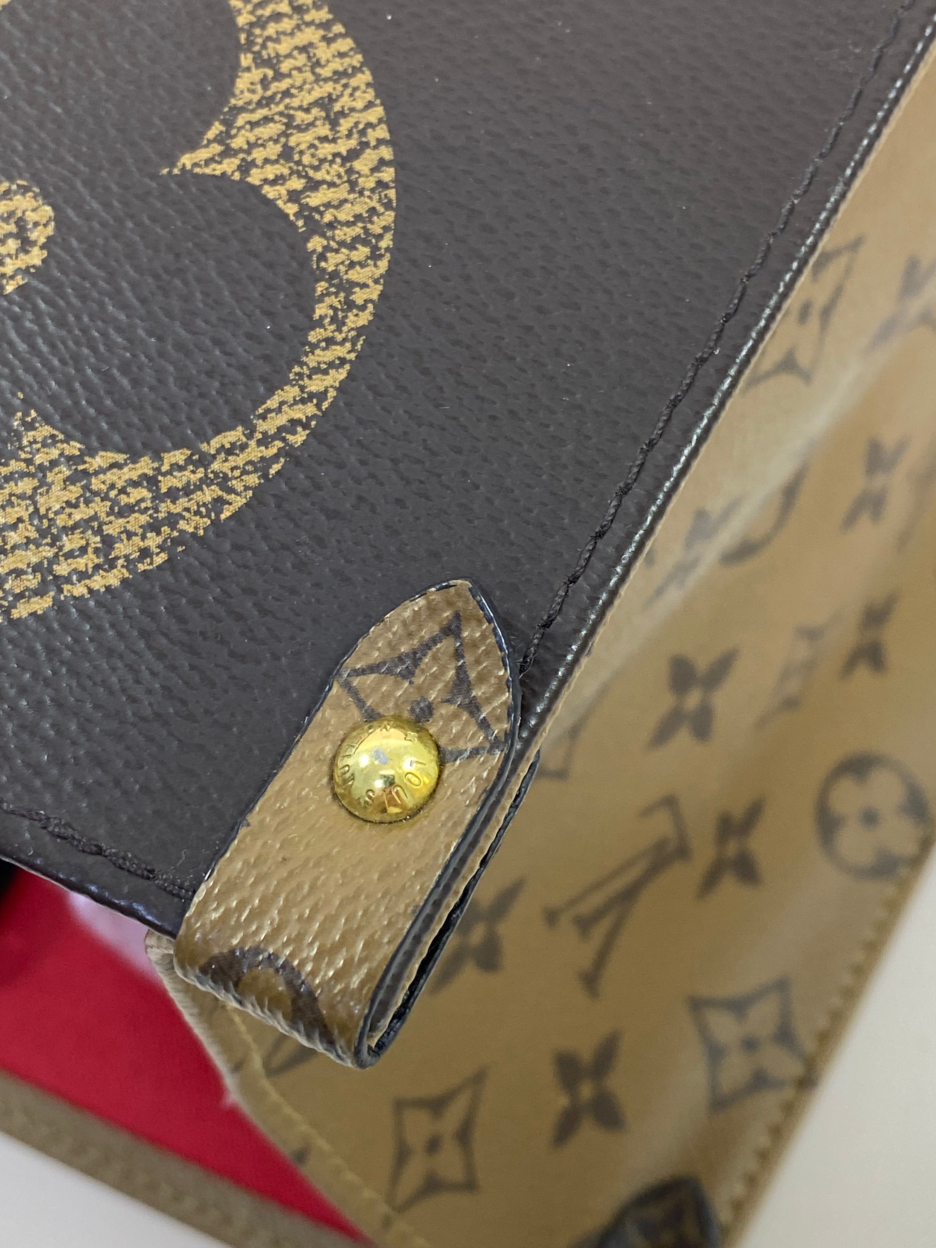 Louis Vuitton Monogram Reverse Onthego GM Bag