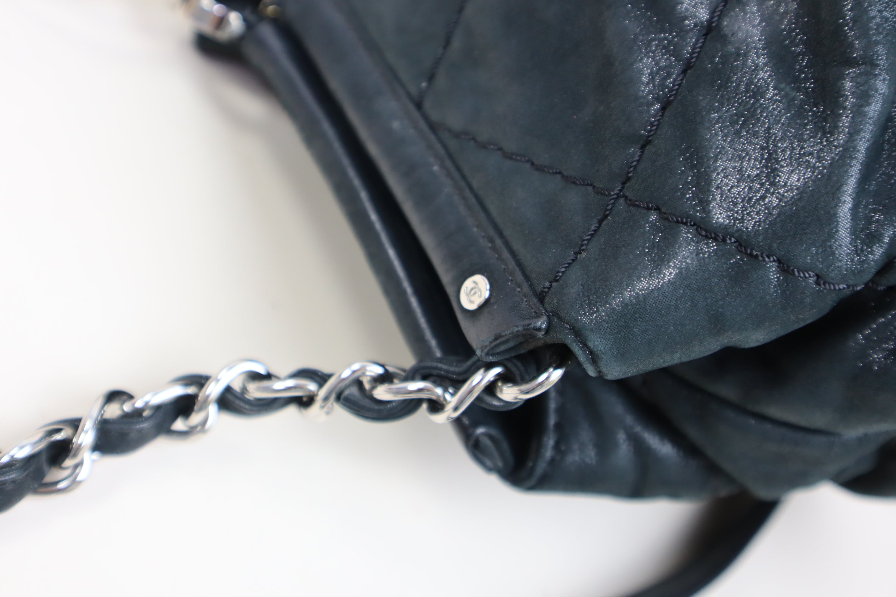 Chanel Black Iridescent CC Tote Bag-handbag-Chanel-The Closet Egypt