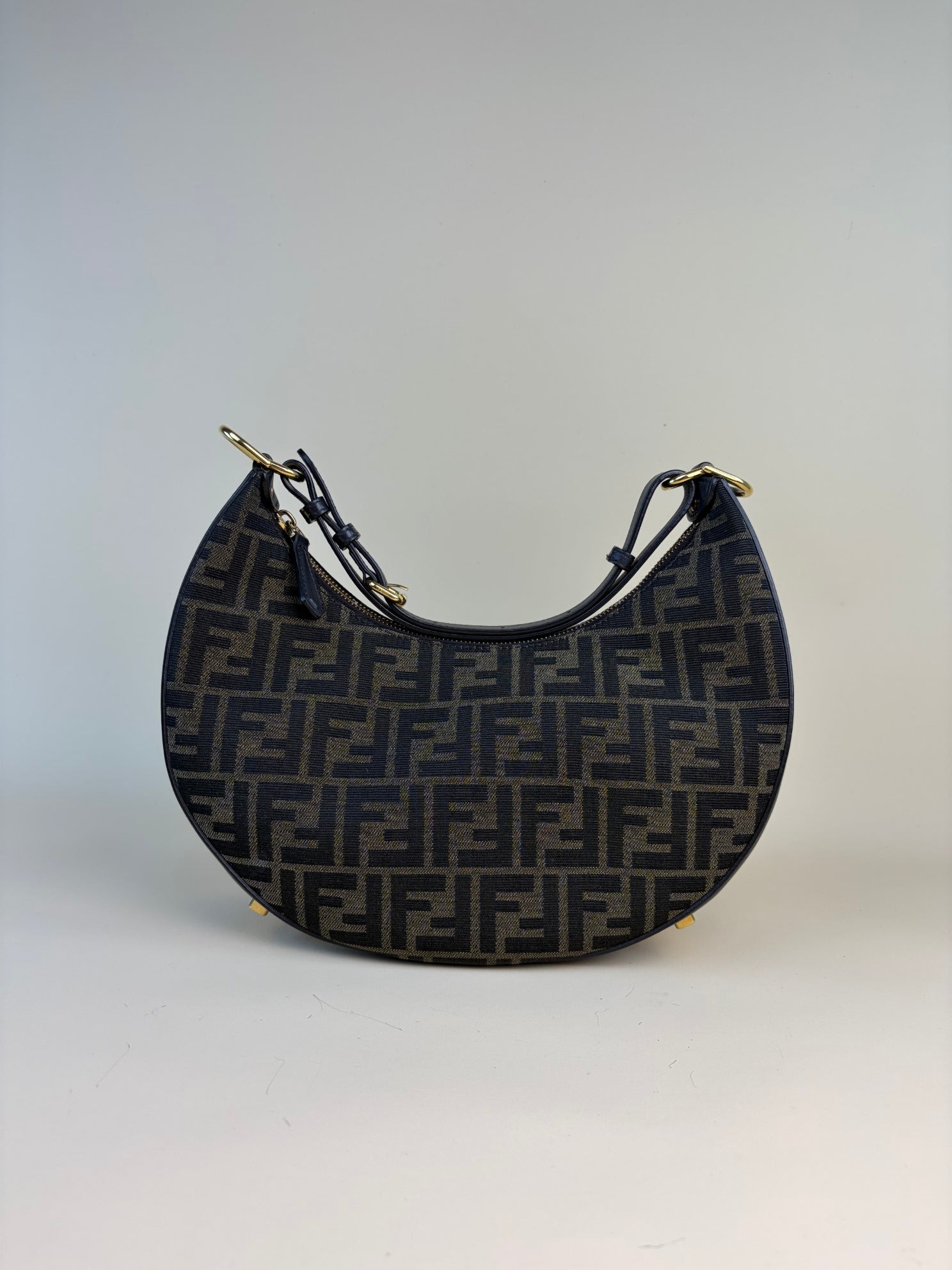 Fendi Brown FF Fendigraphy Small Bag