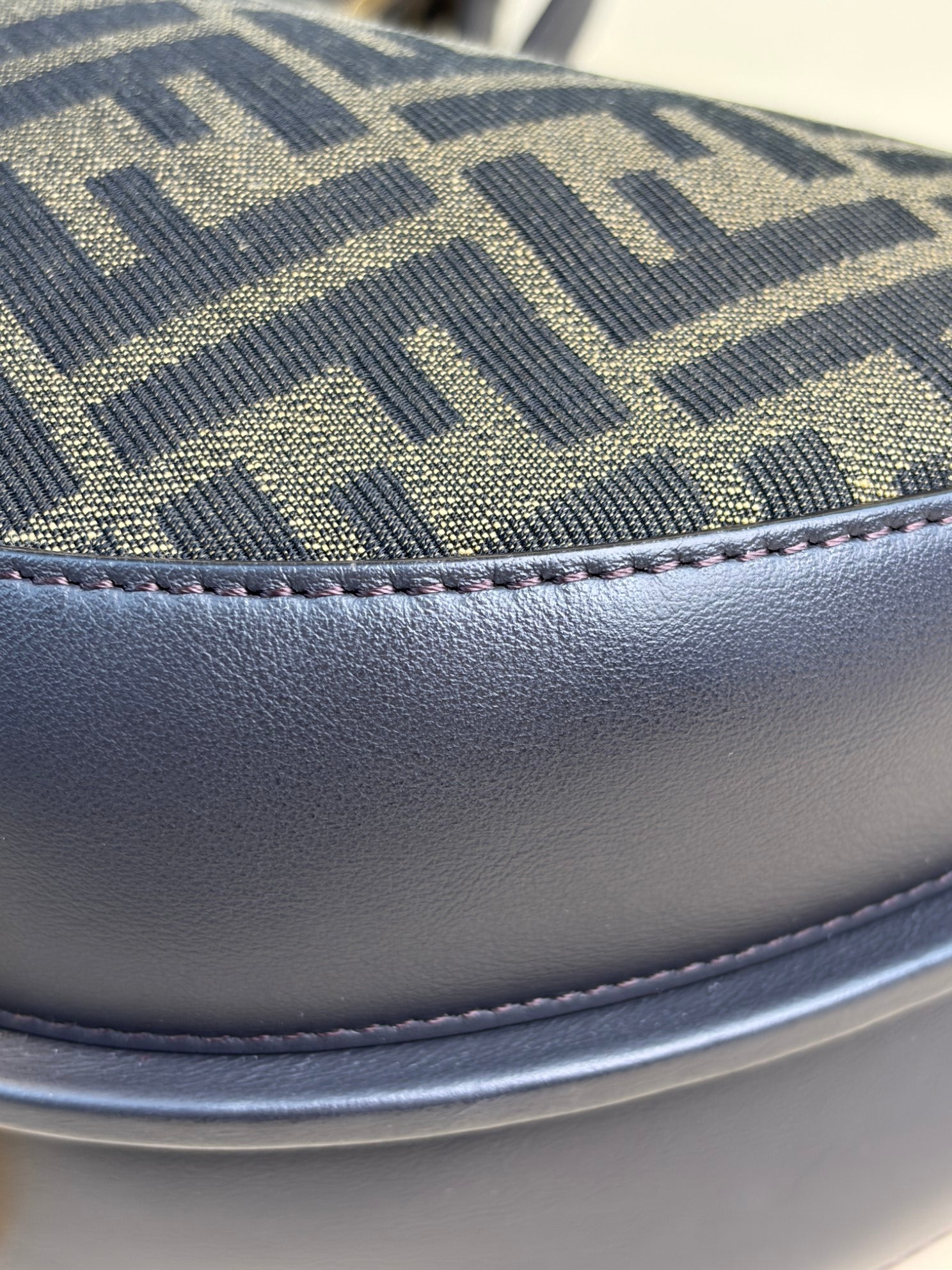 Fendi Brown FF Fendigraphy Small Bag