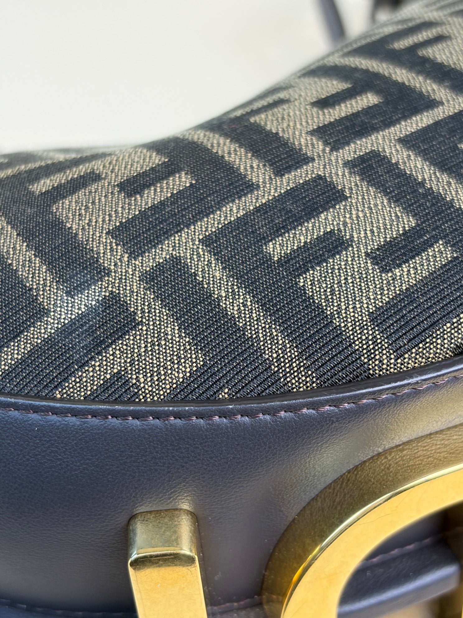 Fendi Brown FF Fendigraphy Small Bag