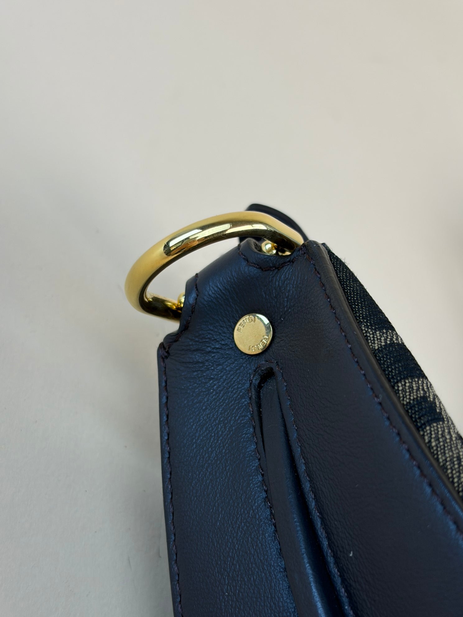 Fendi Brown FF Fendigraphy Small Bag