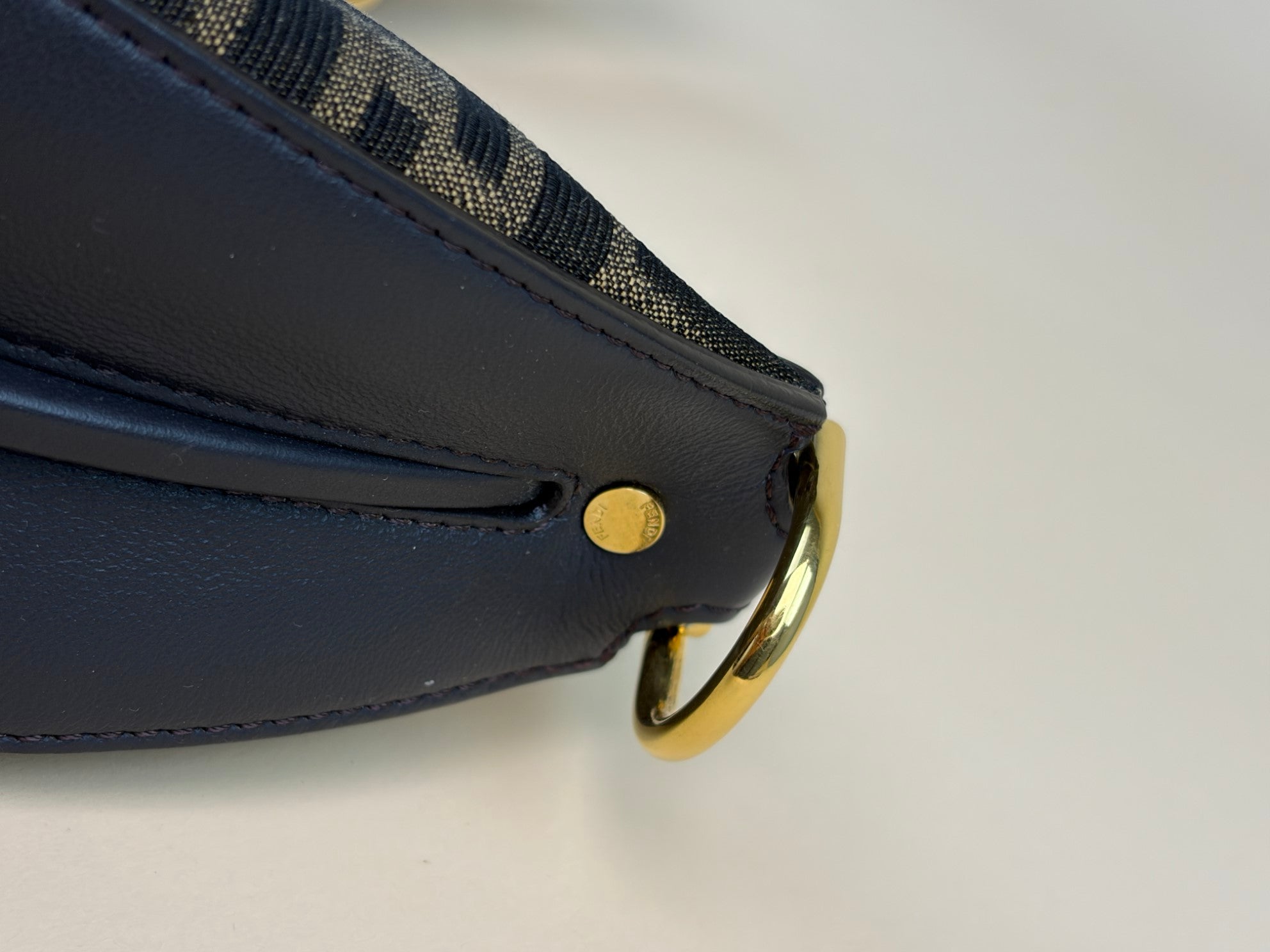 Fendi Brown FF Fendigraphy Small Bag