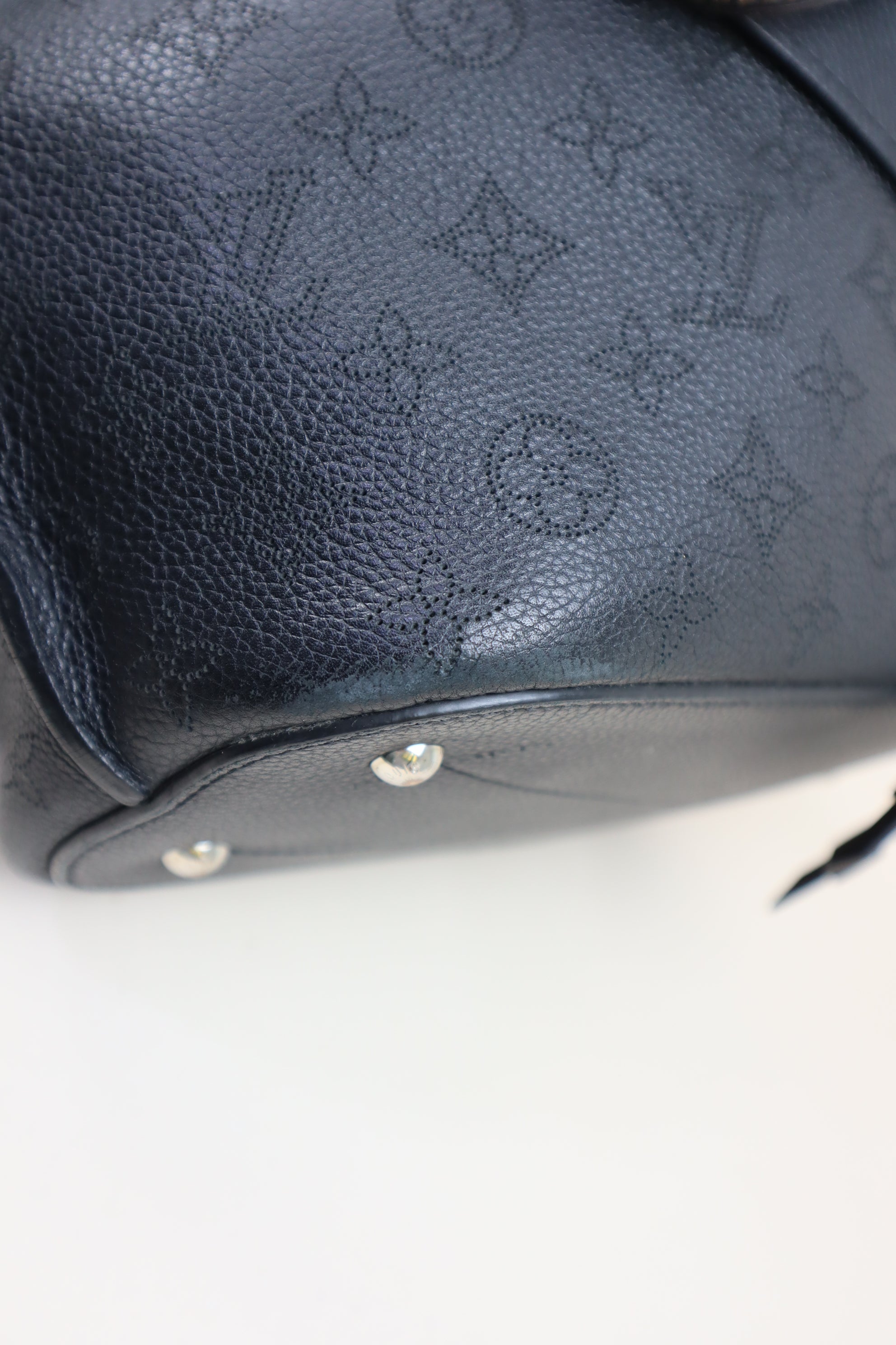 Louis Vuitton Black Monogram Mahina Girolata Tote Bag