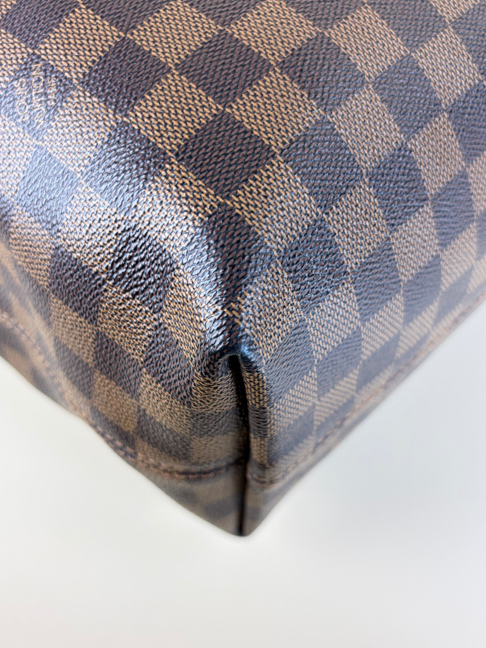 Louis Vuitton Damier Ebene canvas graceful mm hobo bag