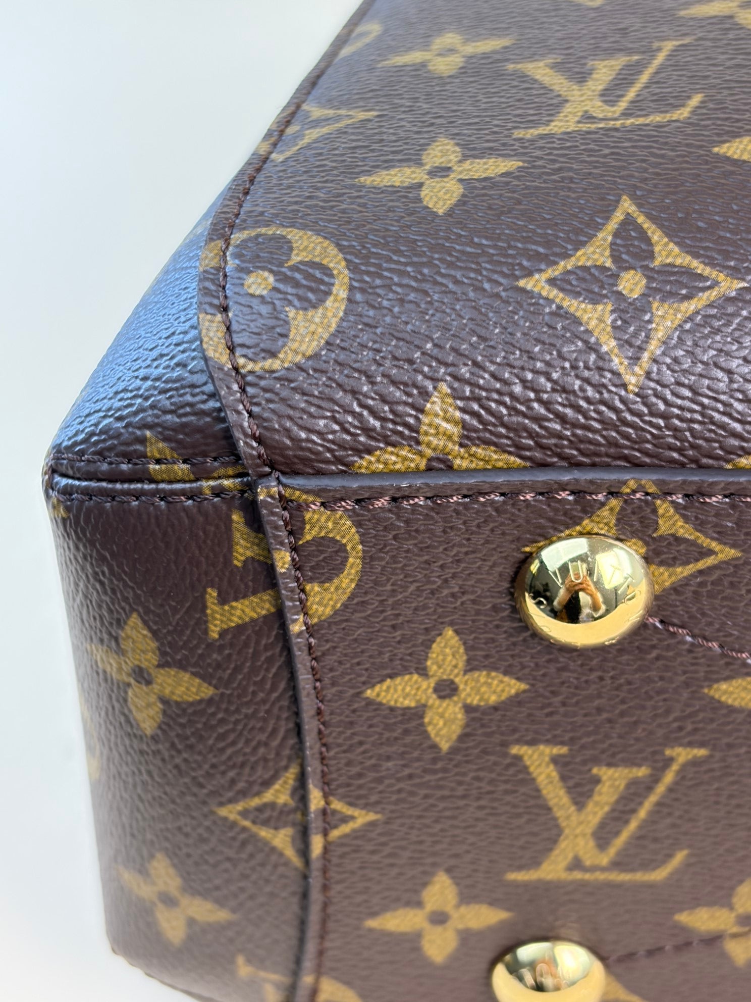 Louis Vuitton Monogram Montaigne BB Tote Bag with Strap