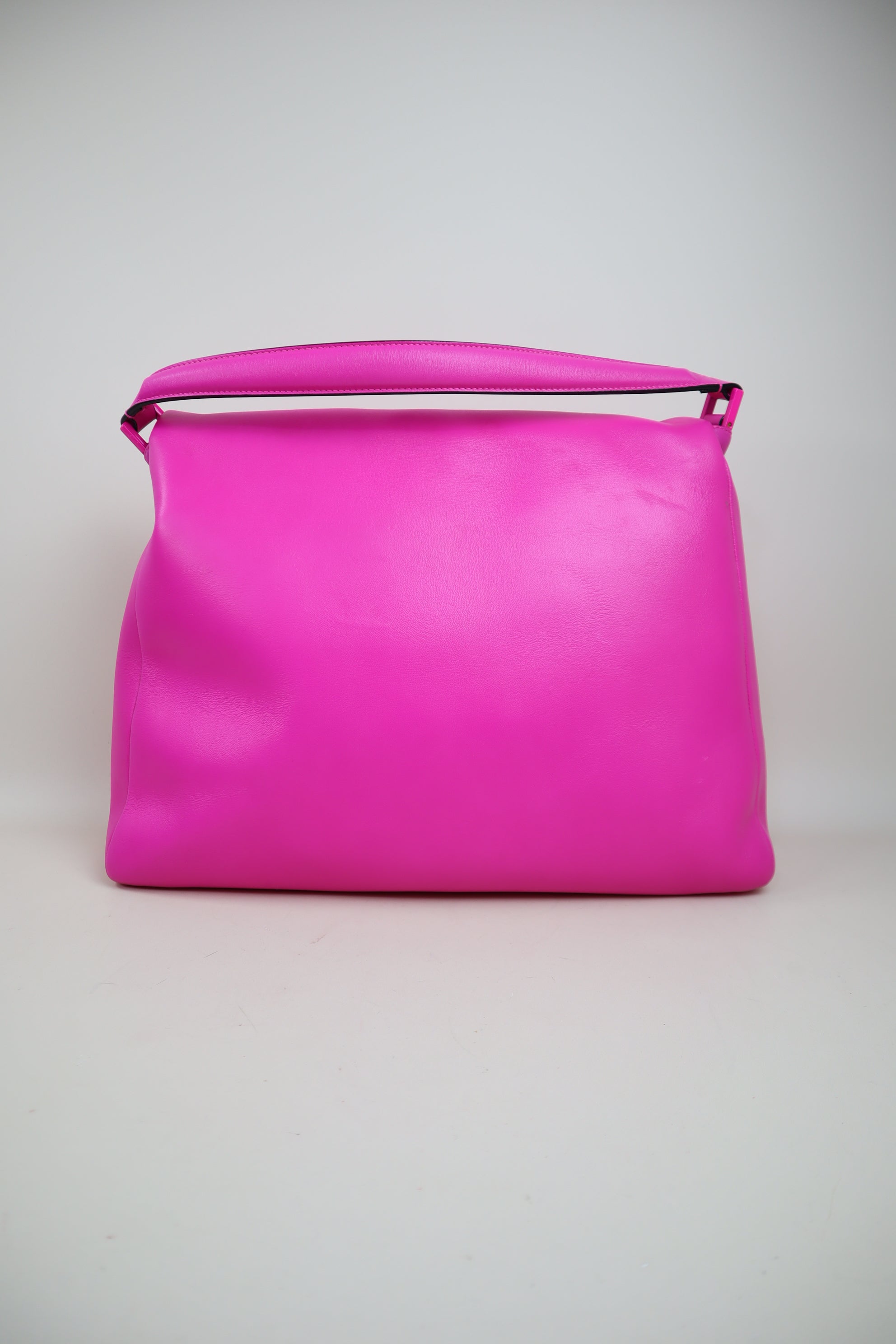 Valentino Hot Pink One Stud Tote Bag
