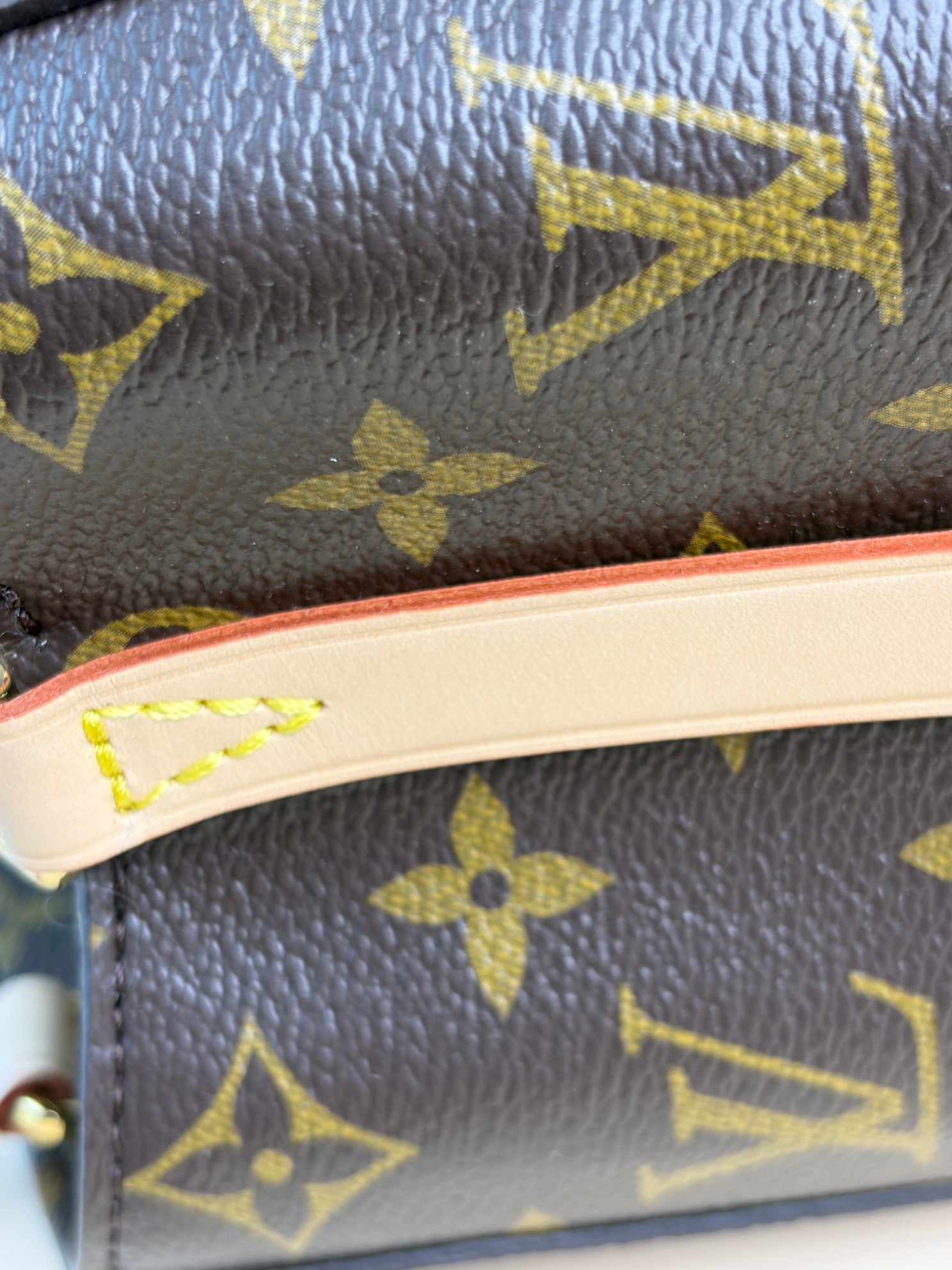 Louis Vuitton Monogram Montaigne BB Tote Bag with Strap