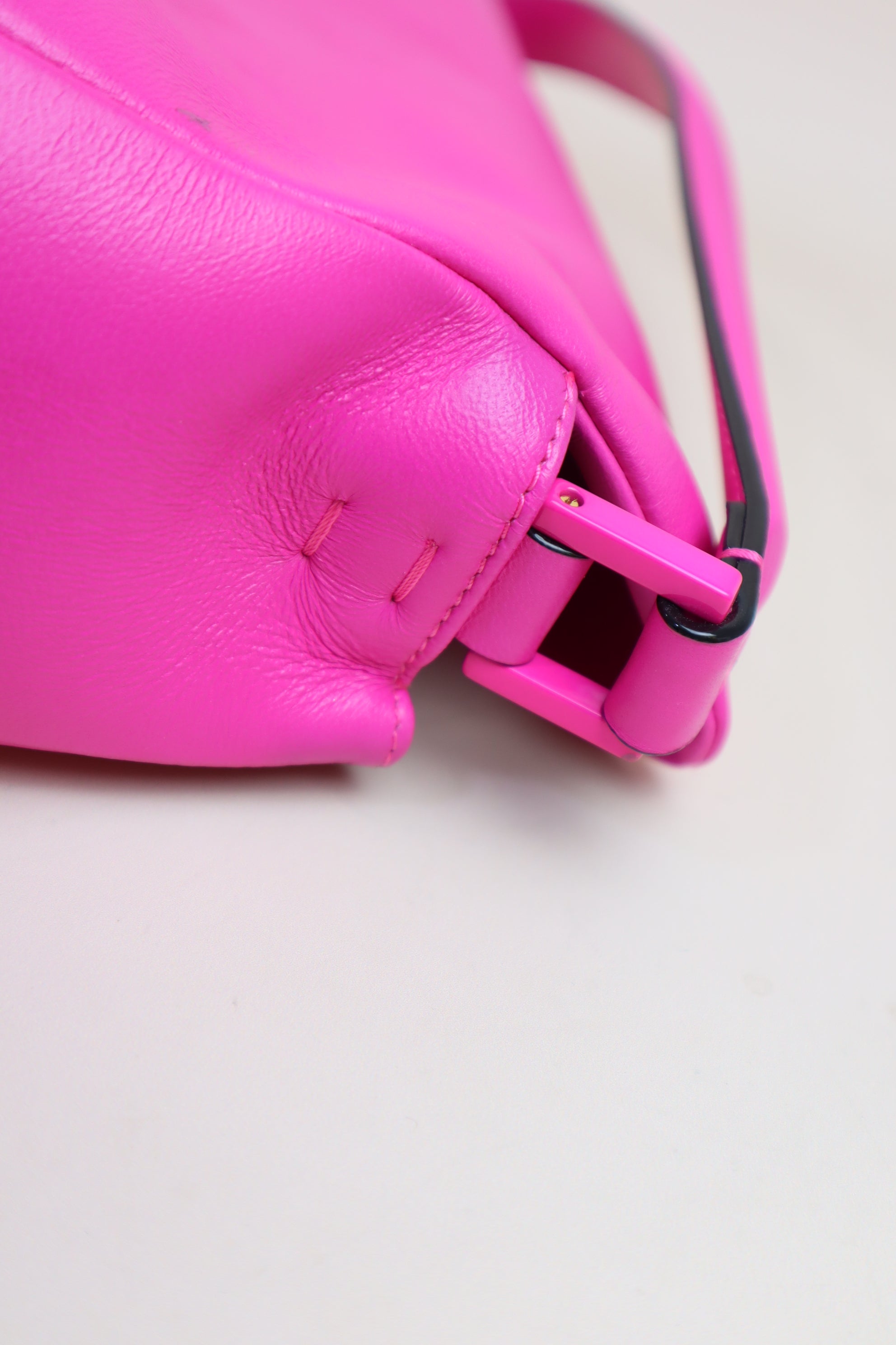 Valentino Hot Pink One Stud Tote Bag