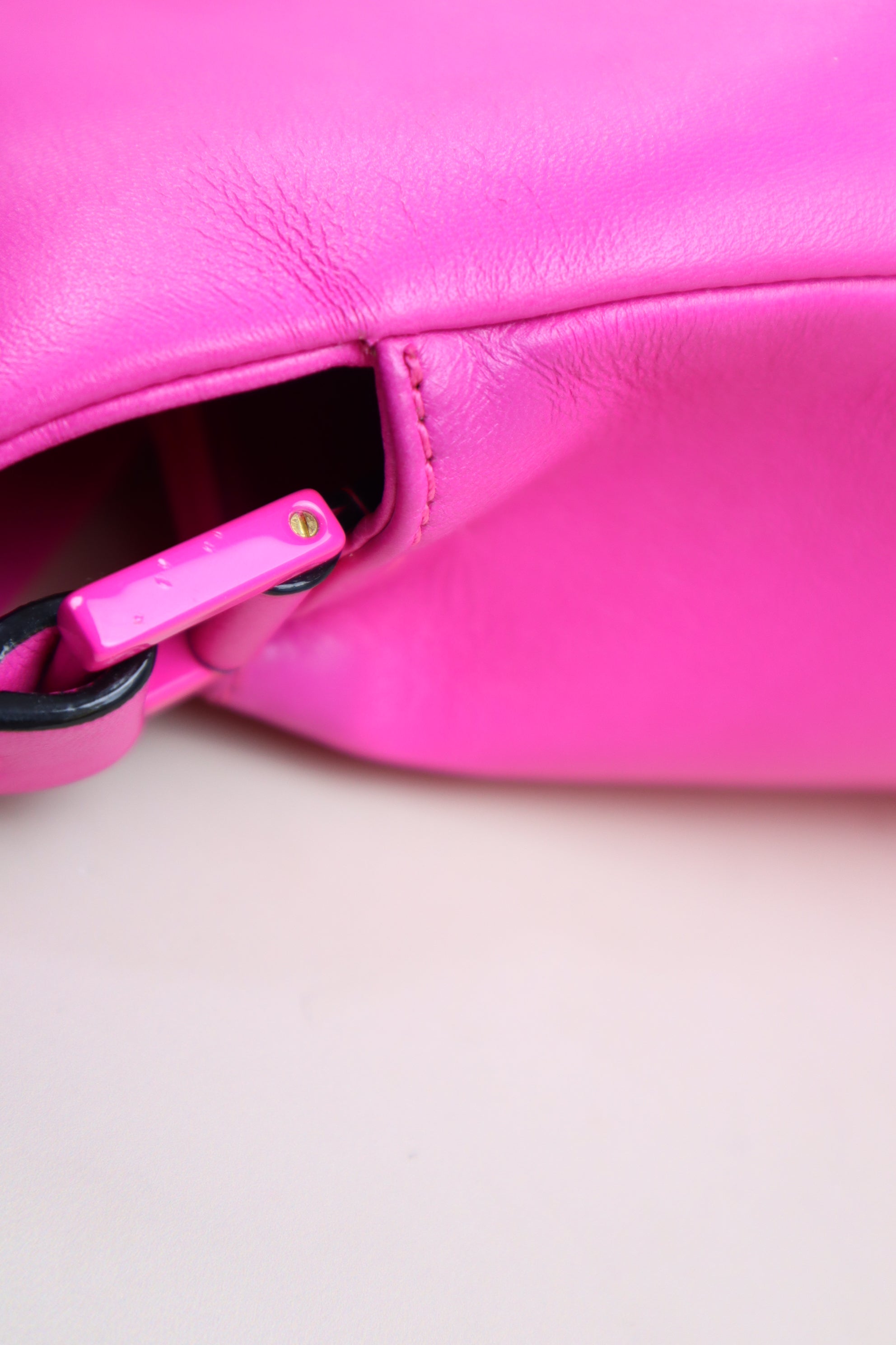 Valentino Hot Pink One Stud Tote Bag
