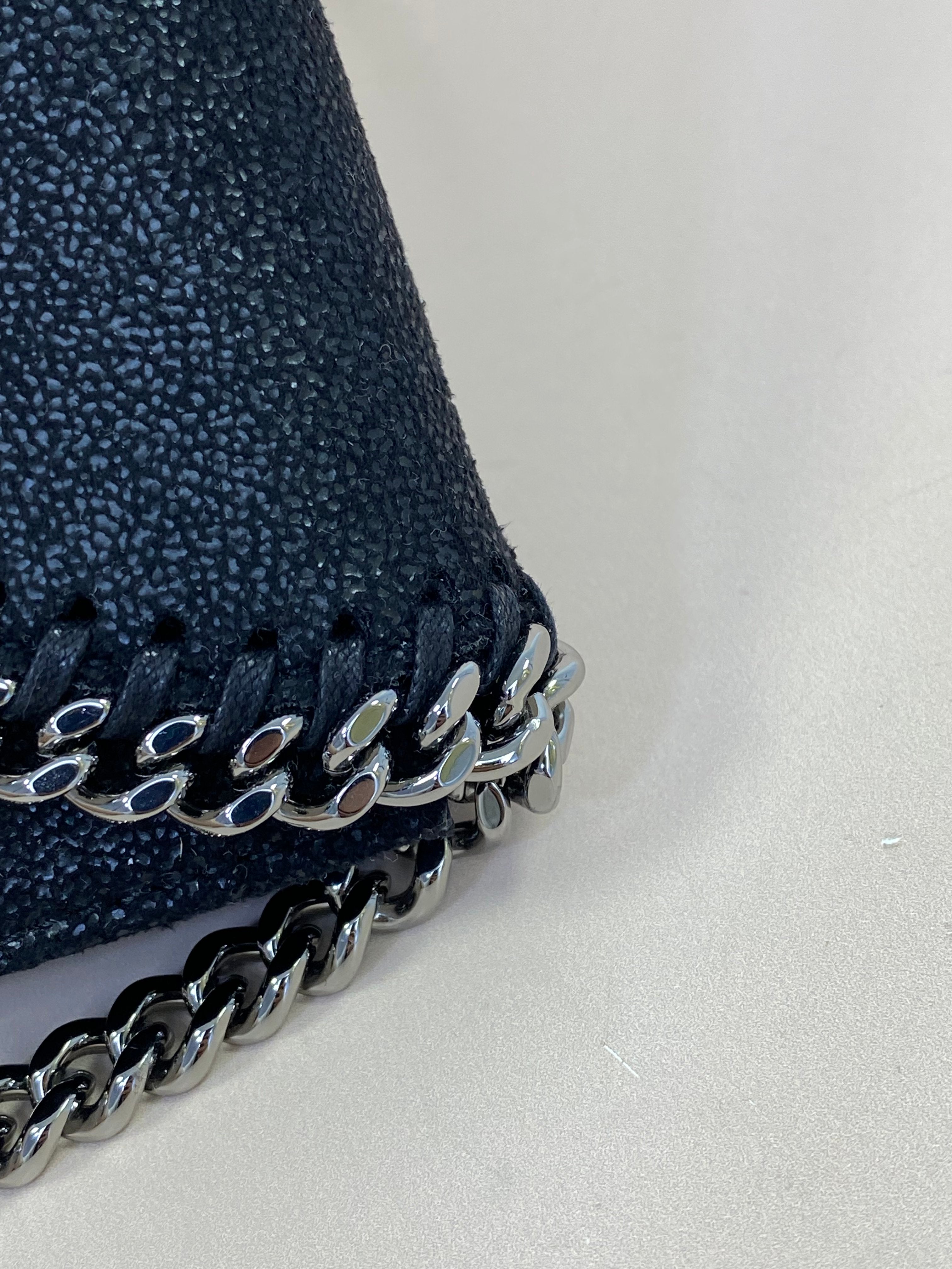 Stella Mccartney Black Falabella Mini Crossbody Bag