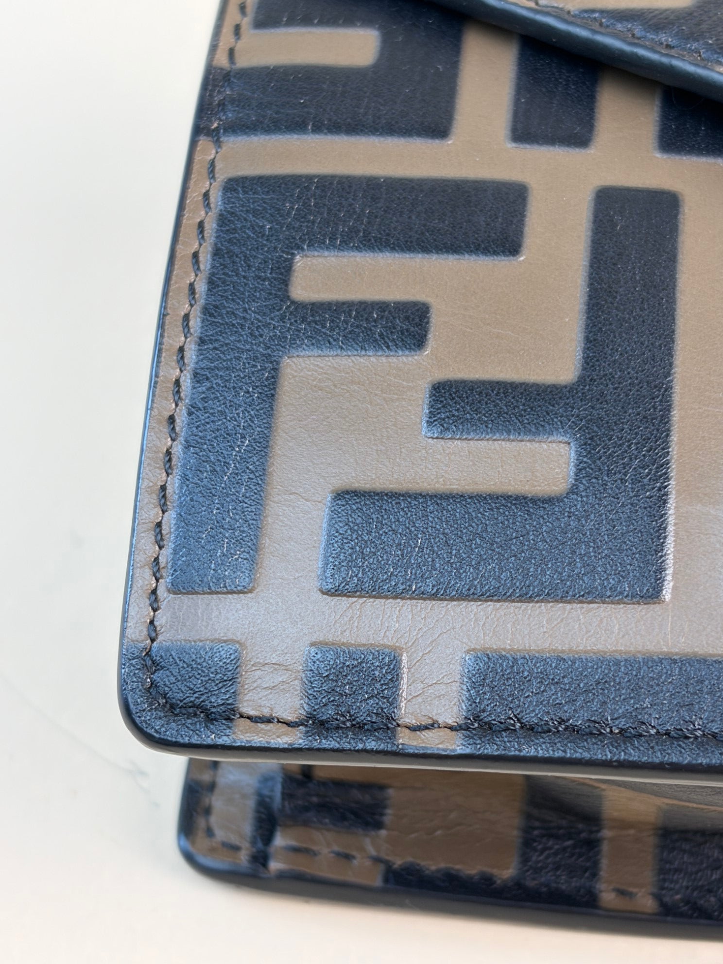 Fendi Bicolor FF 1974 Zucca Belt Bag
