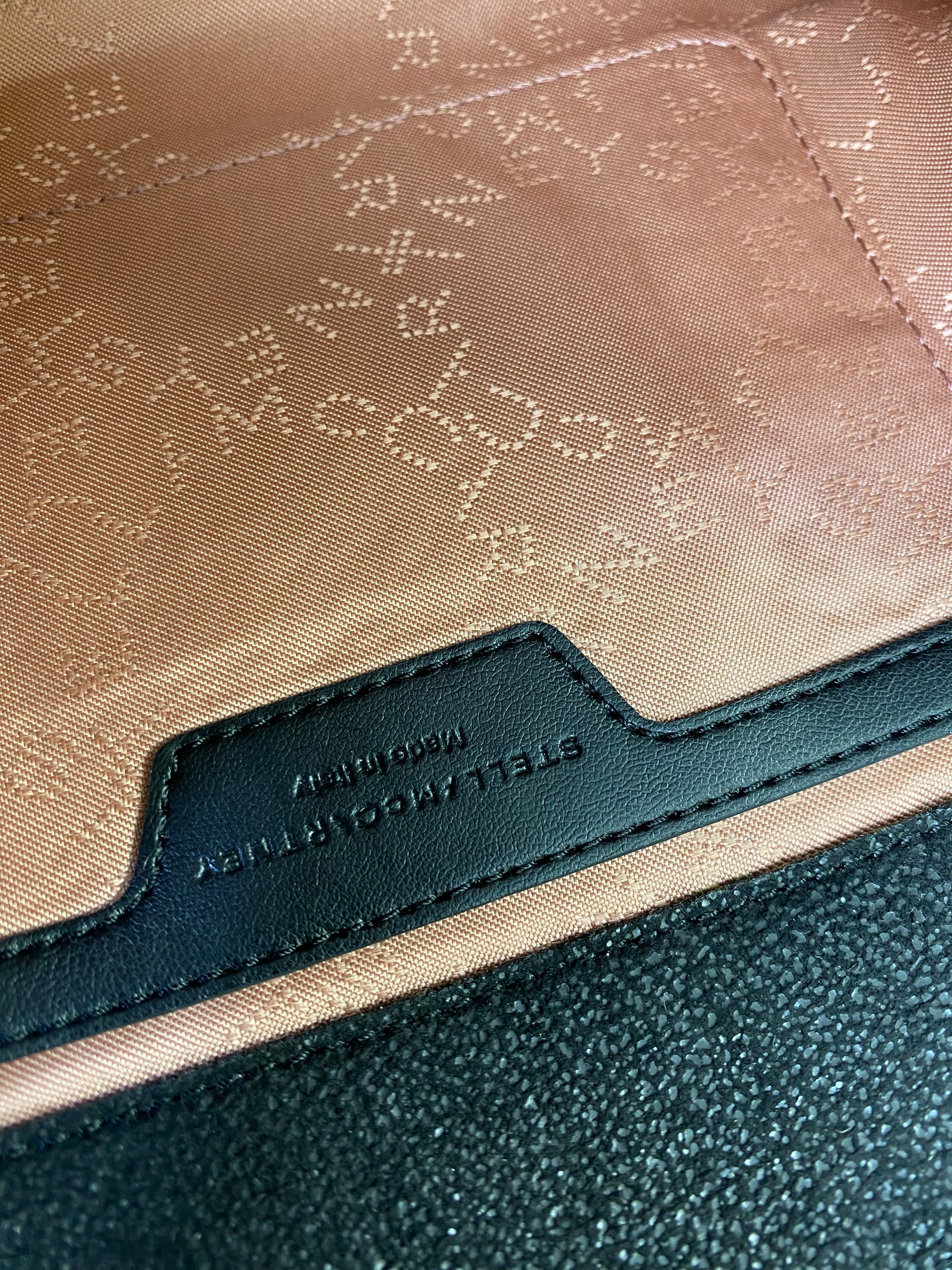 Stella Mccartney Black Falabella Mini Crossbody Bag