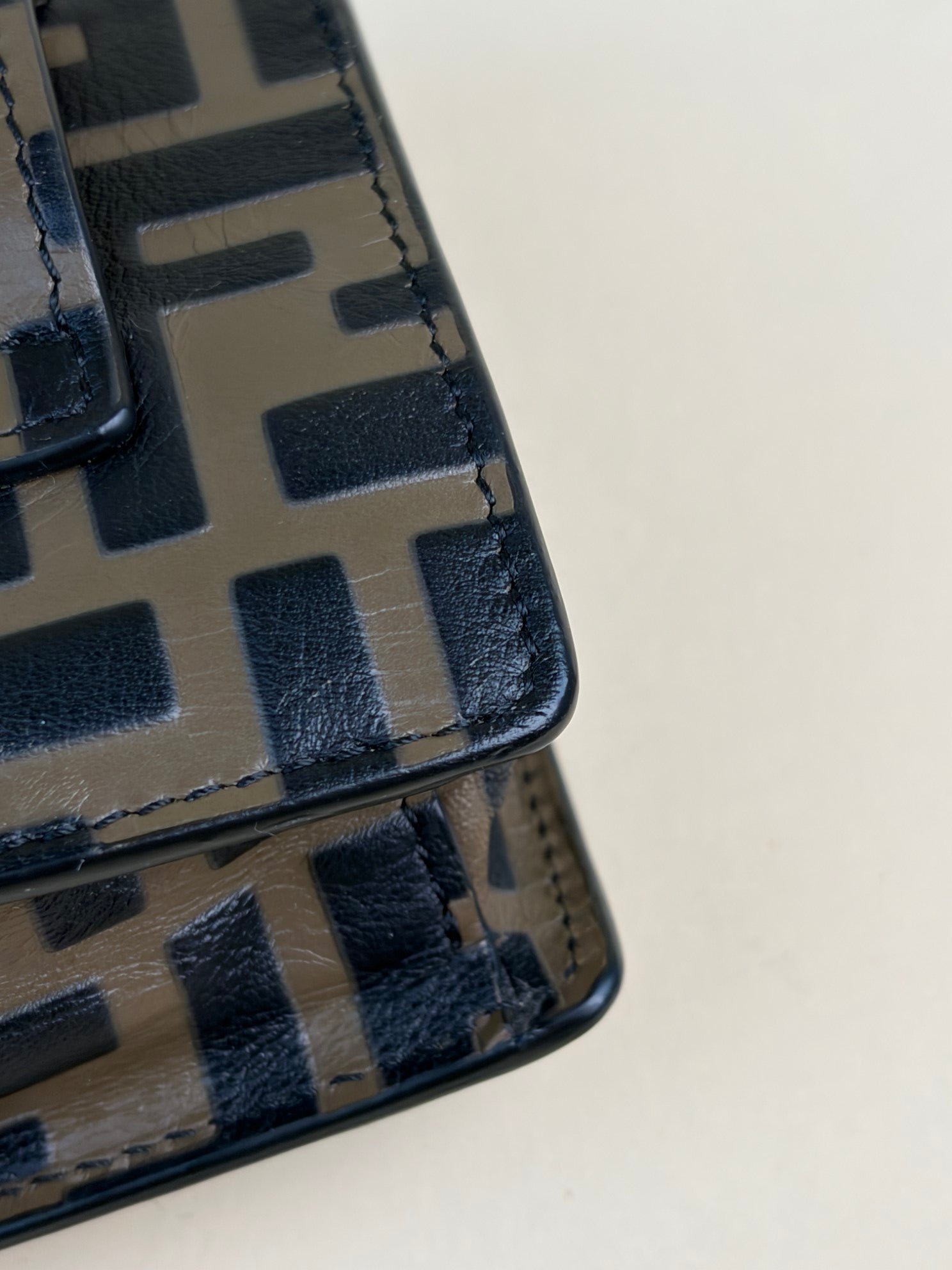 Fendi Bicolor FF 1974 Zucca Belt Bag