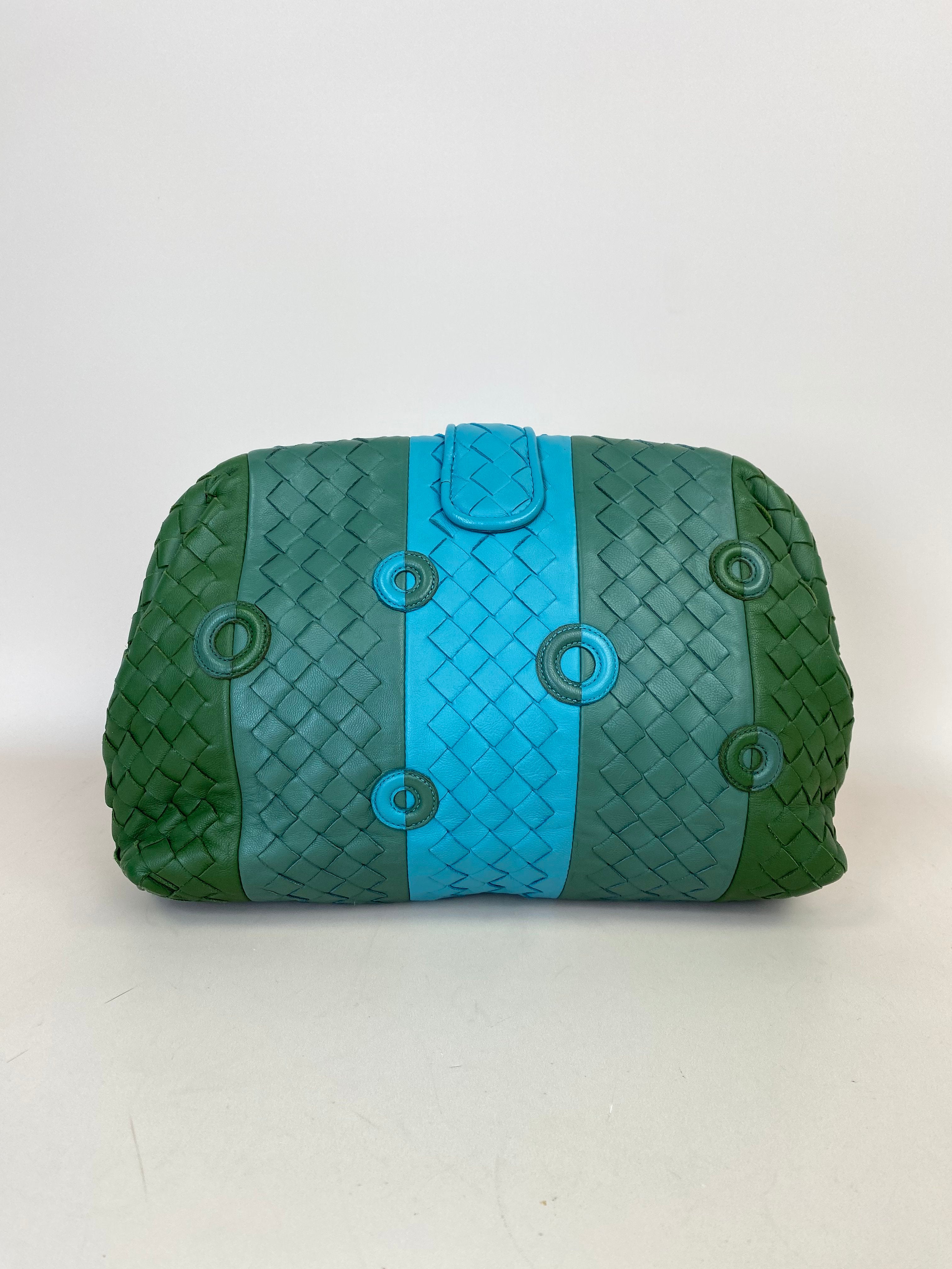 Bottega Veneta Bicolor The Lauren 1980 Clutch