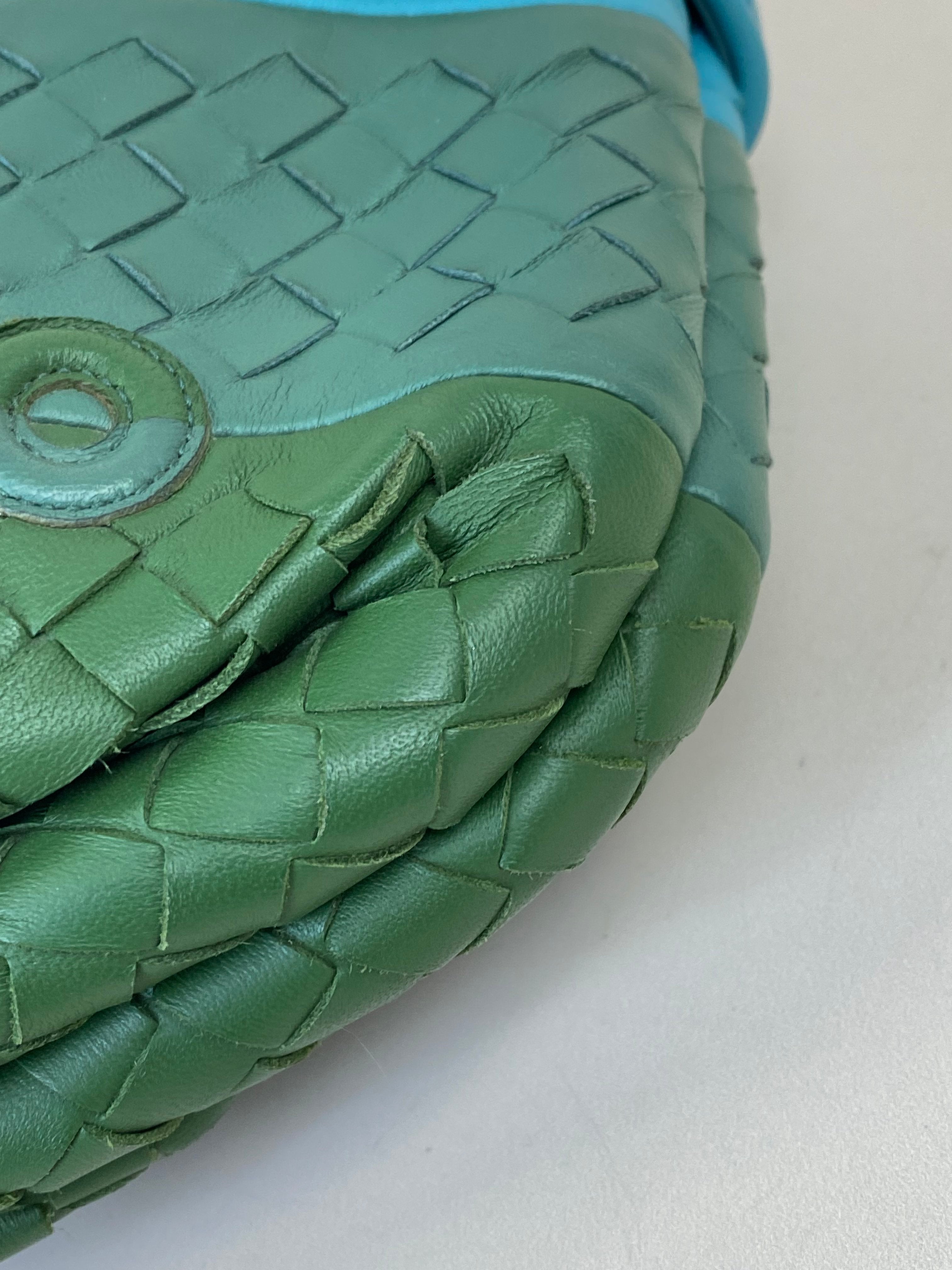 Bottega Veneta Bicolor The Lauren 1980 Clutch