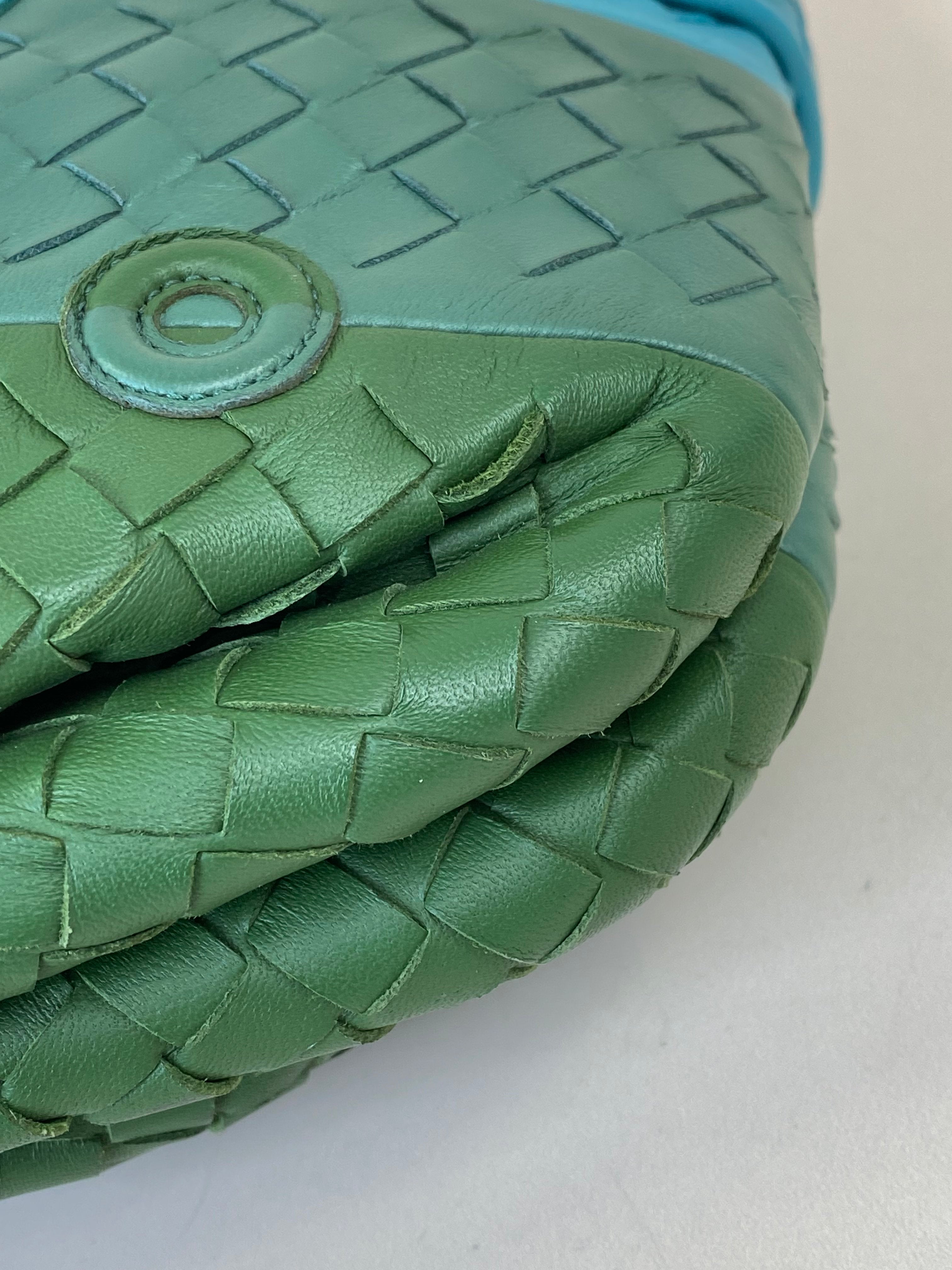Bottega Veneta Bicolor The Lauren 1980 Clutch