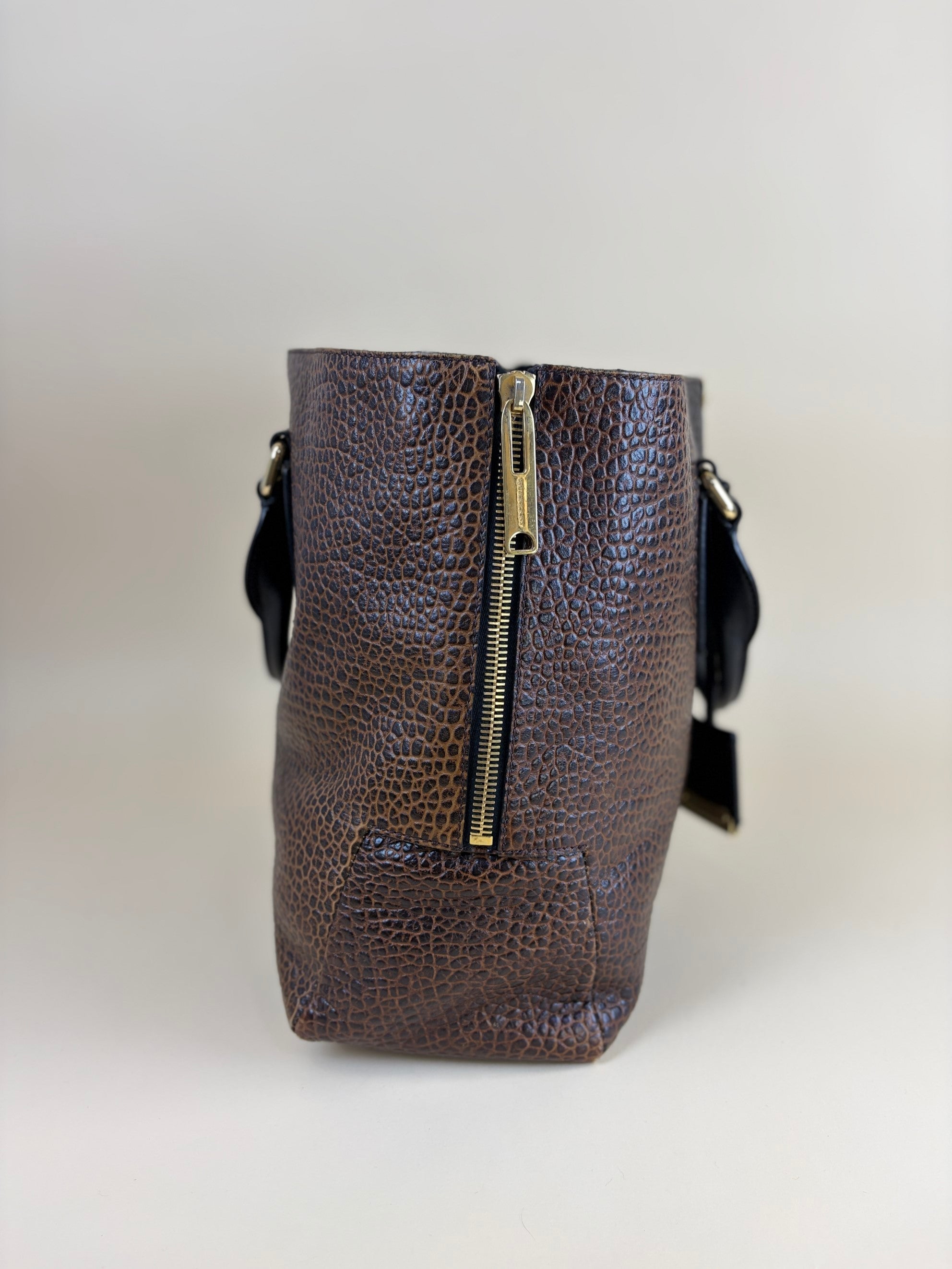 Burberry Brown Large Callaghan Tote Bag